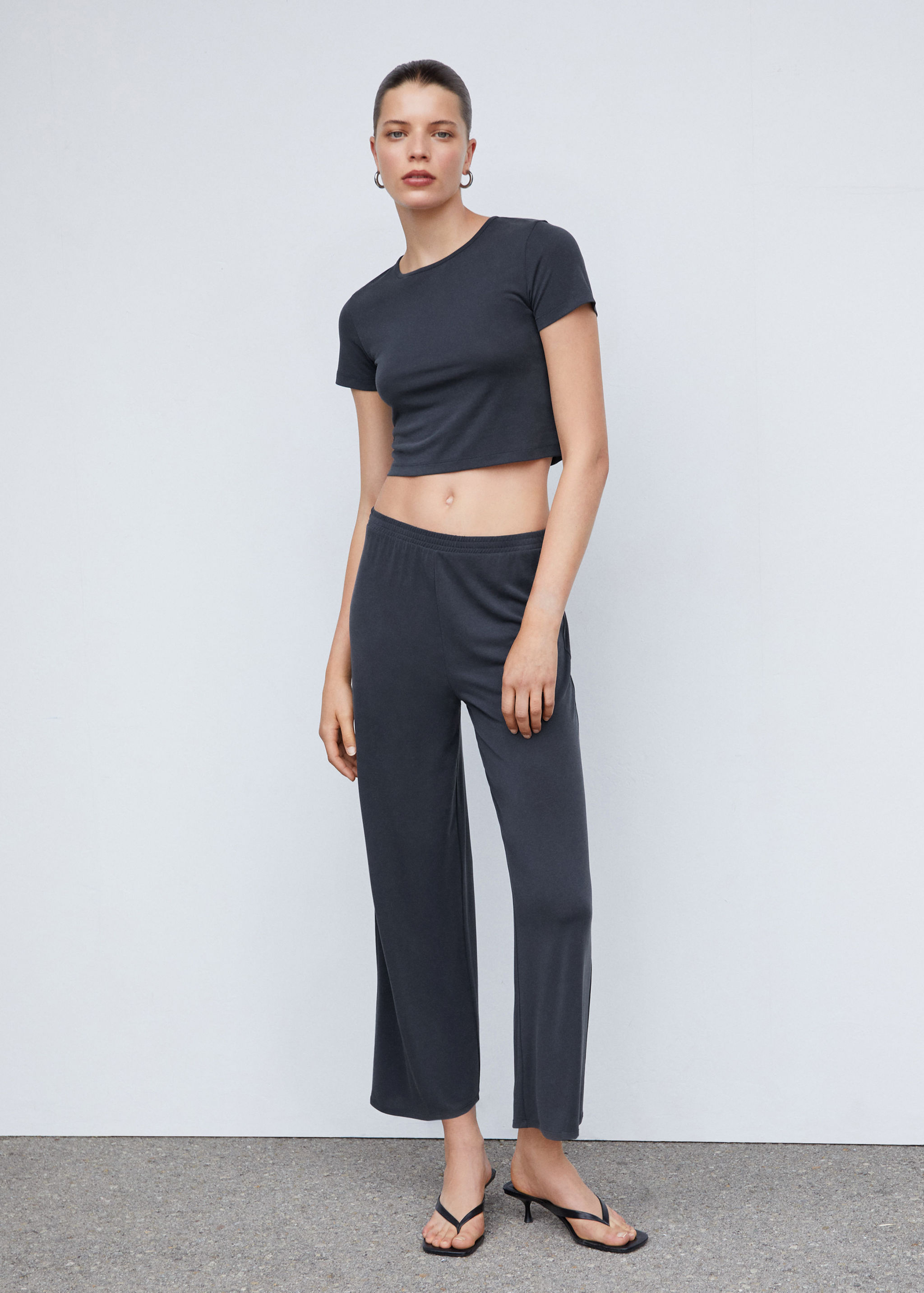Pantalons jogger culotte - Pla general