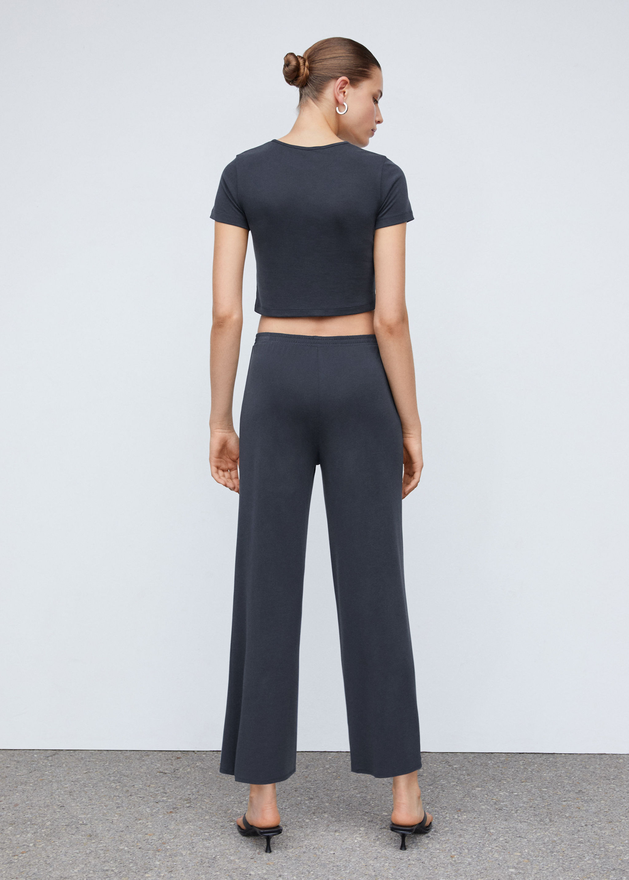 Pantalons jogger culotte - Revers de l'article