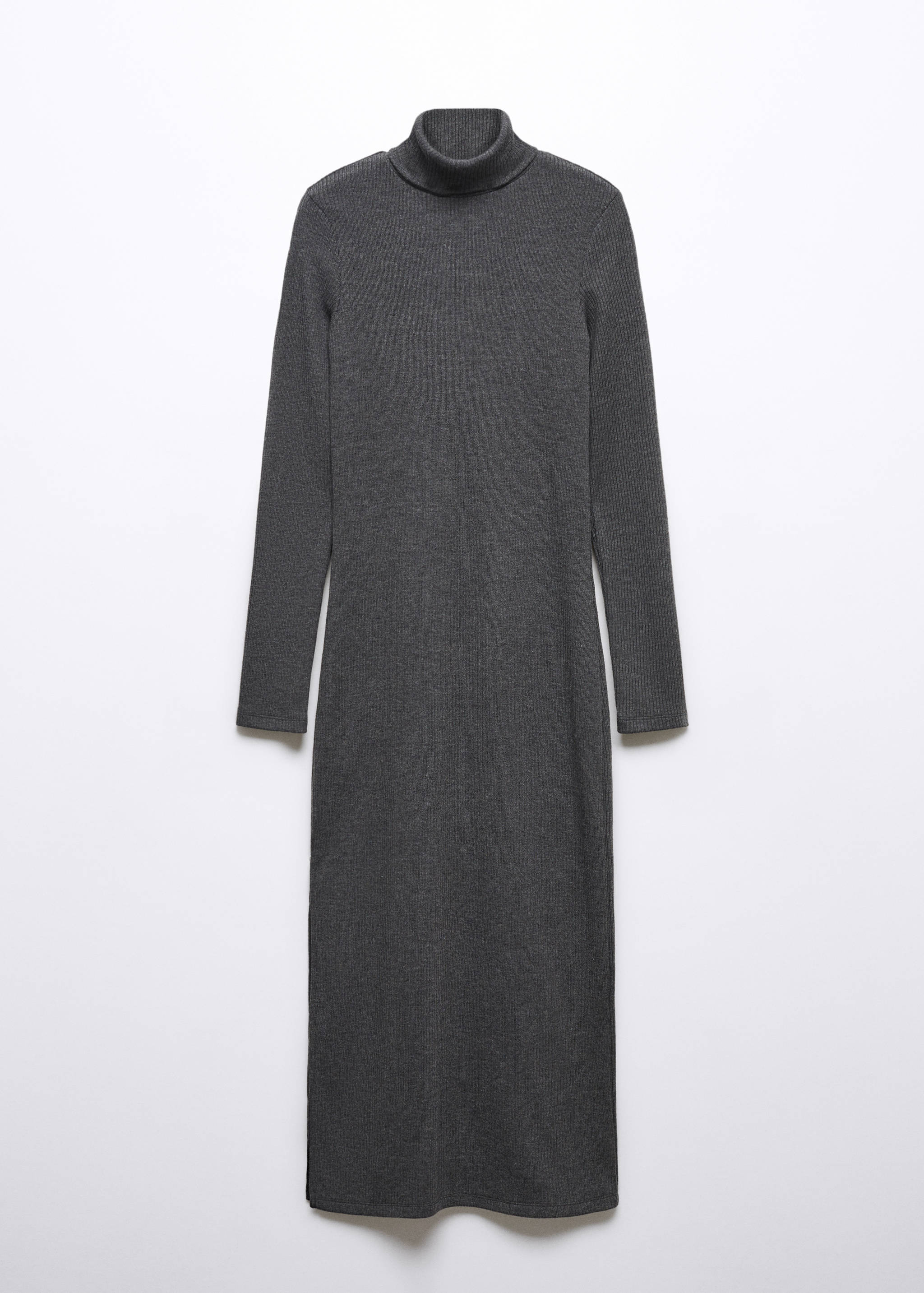 Ribbed knit dress - Article without model