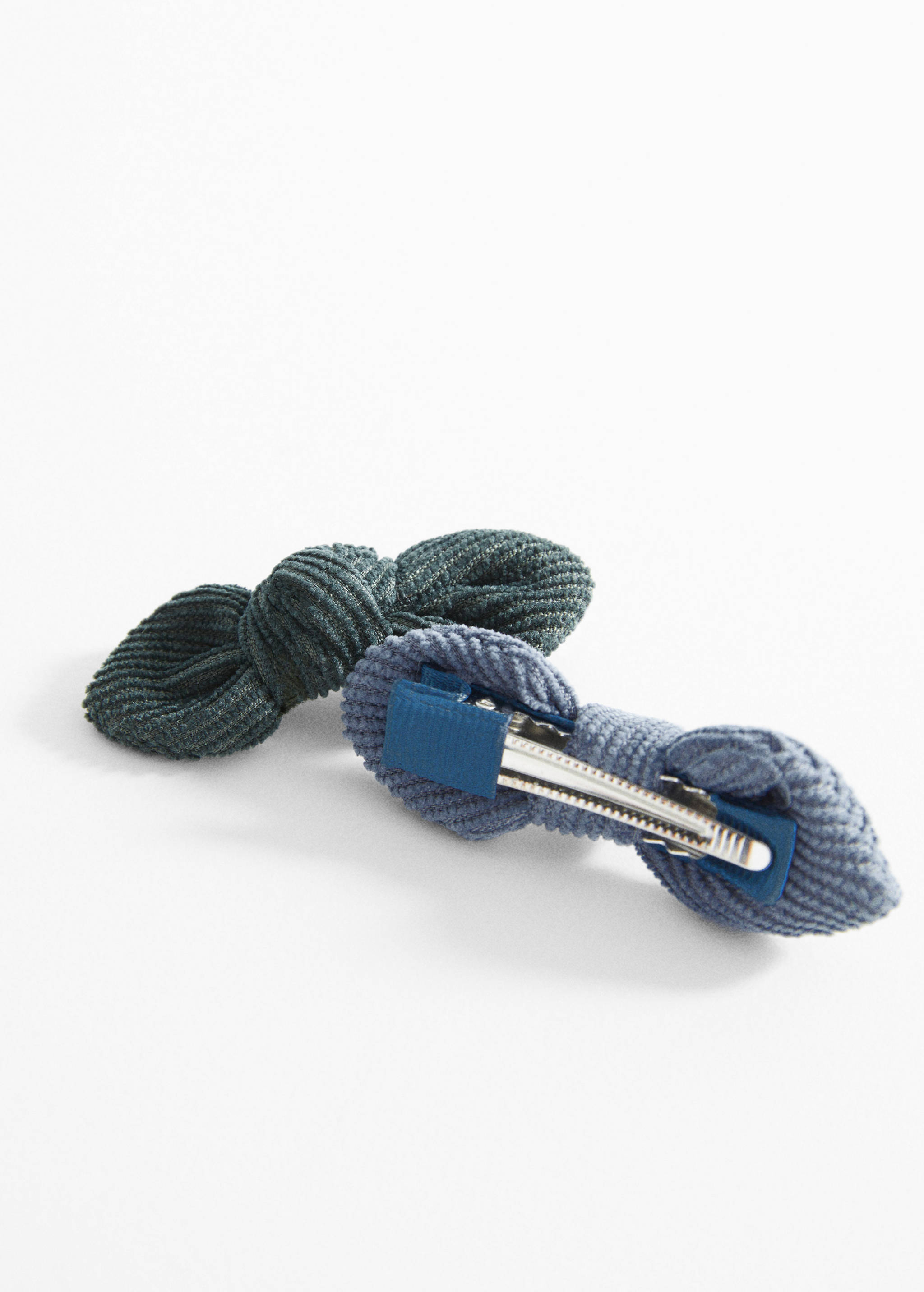 Pack 2 barrettes à nœud - Plan moyen