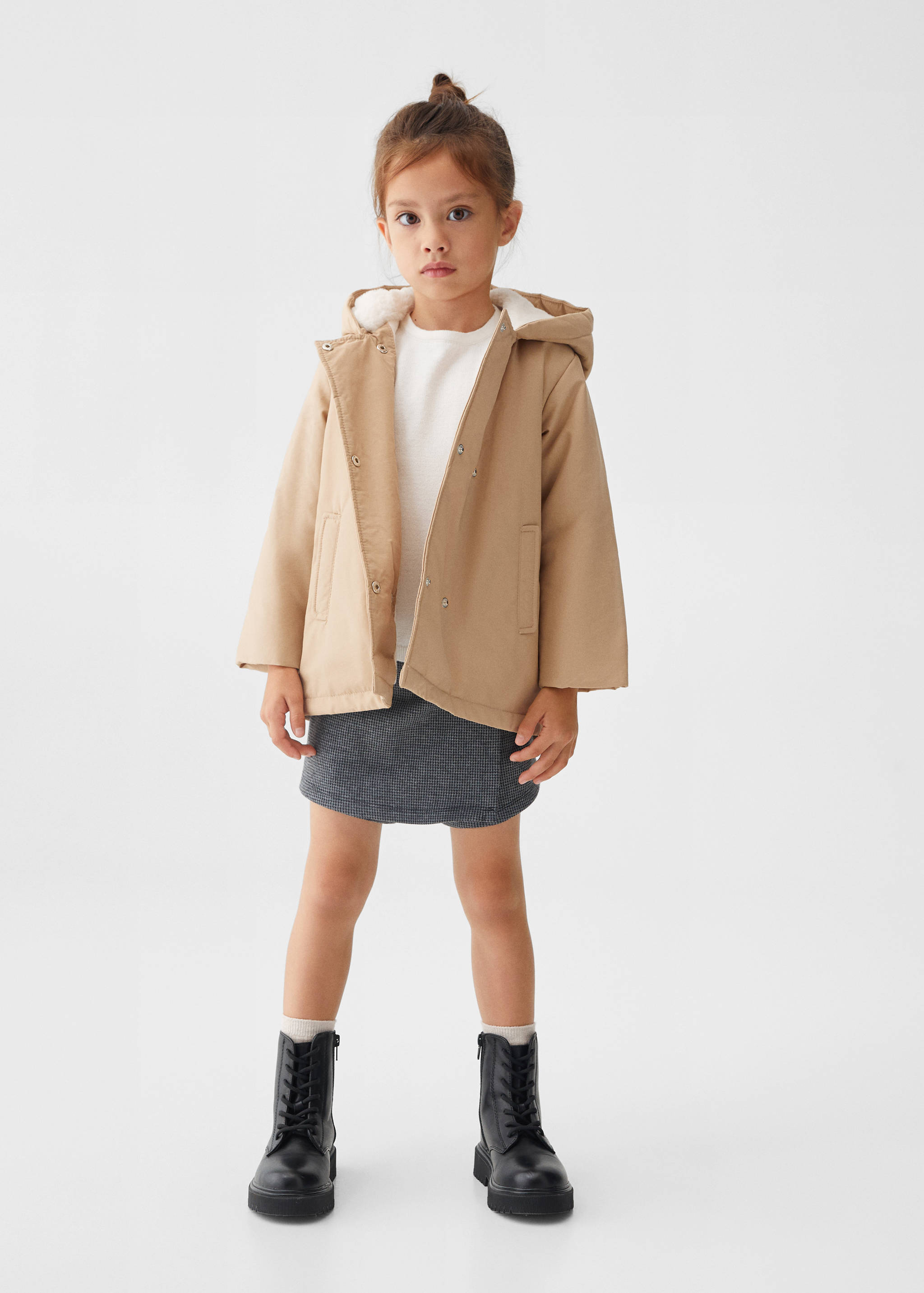 Anorak à double boutonnage - Plan général