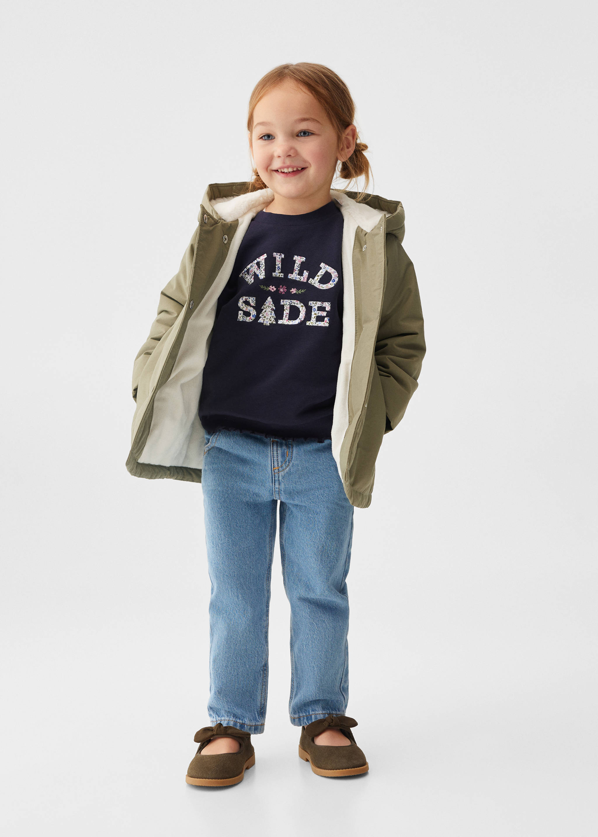 Anorak à double boutonnage - Plan général