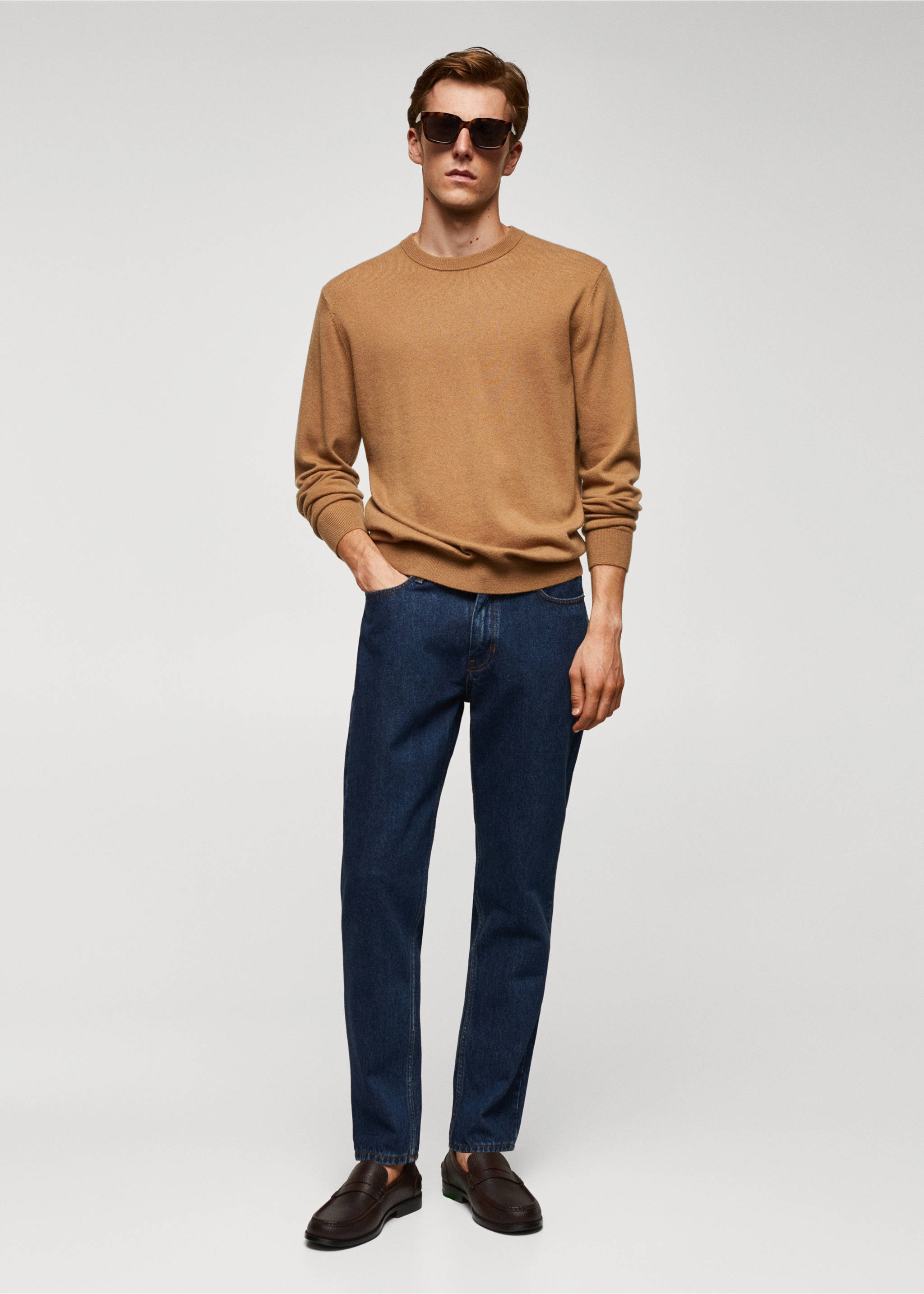 Bob straight-fit jeans - General plane, Open Blue. Ref: 57064389-00.