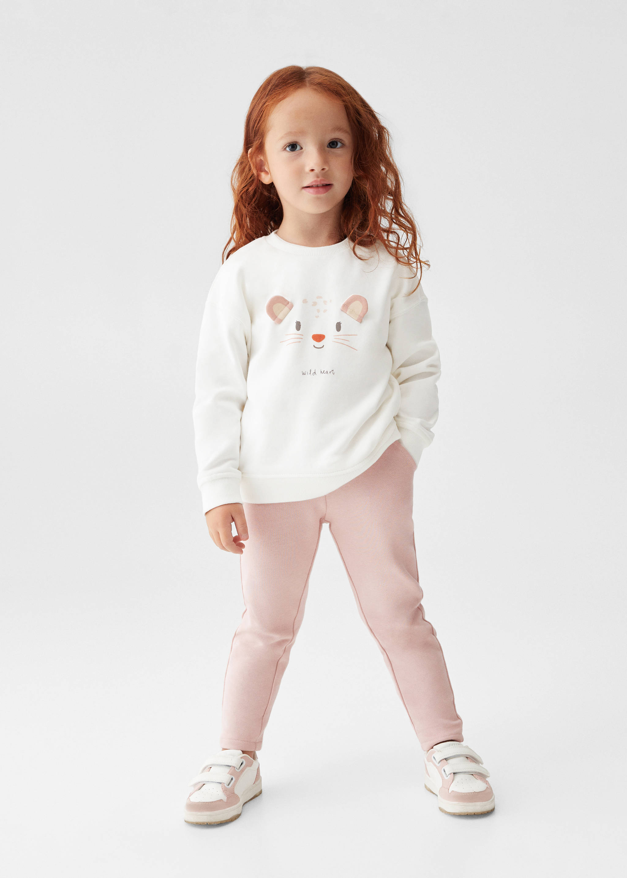 Sweatshirt mit Tieraufdruck - Allgemeine Ansicht