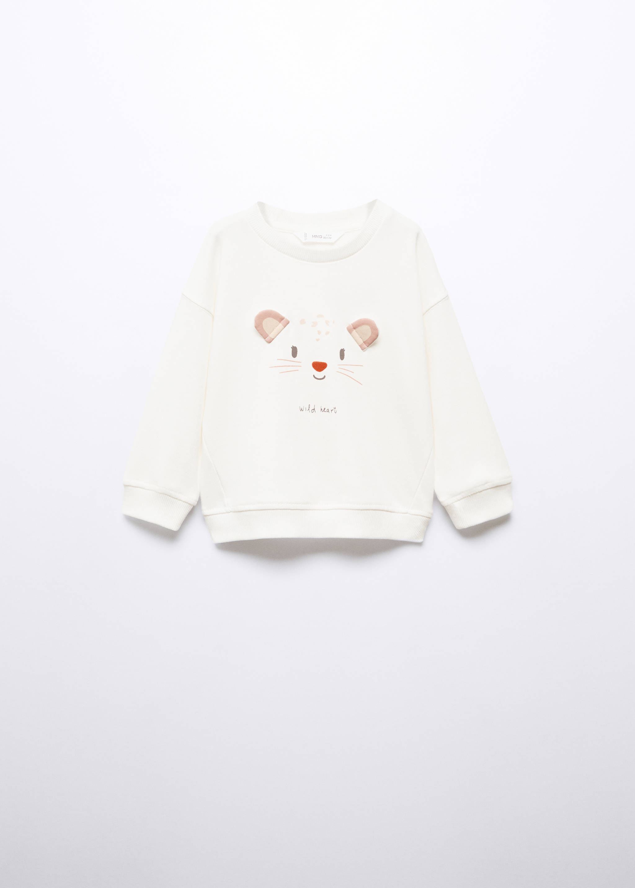 Sweatshirt mit Tieraufdruck - Artikel ohne Model