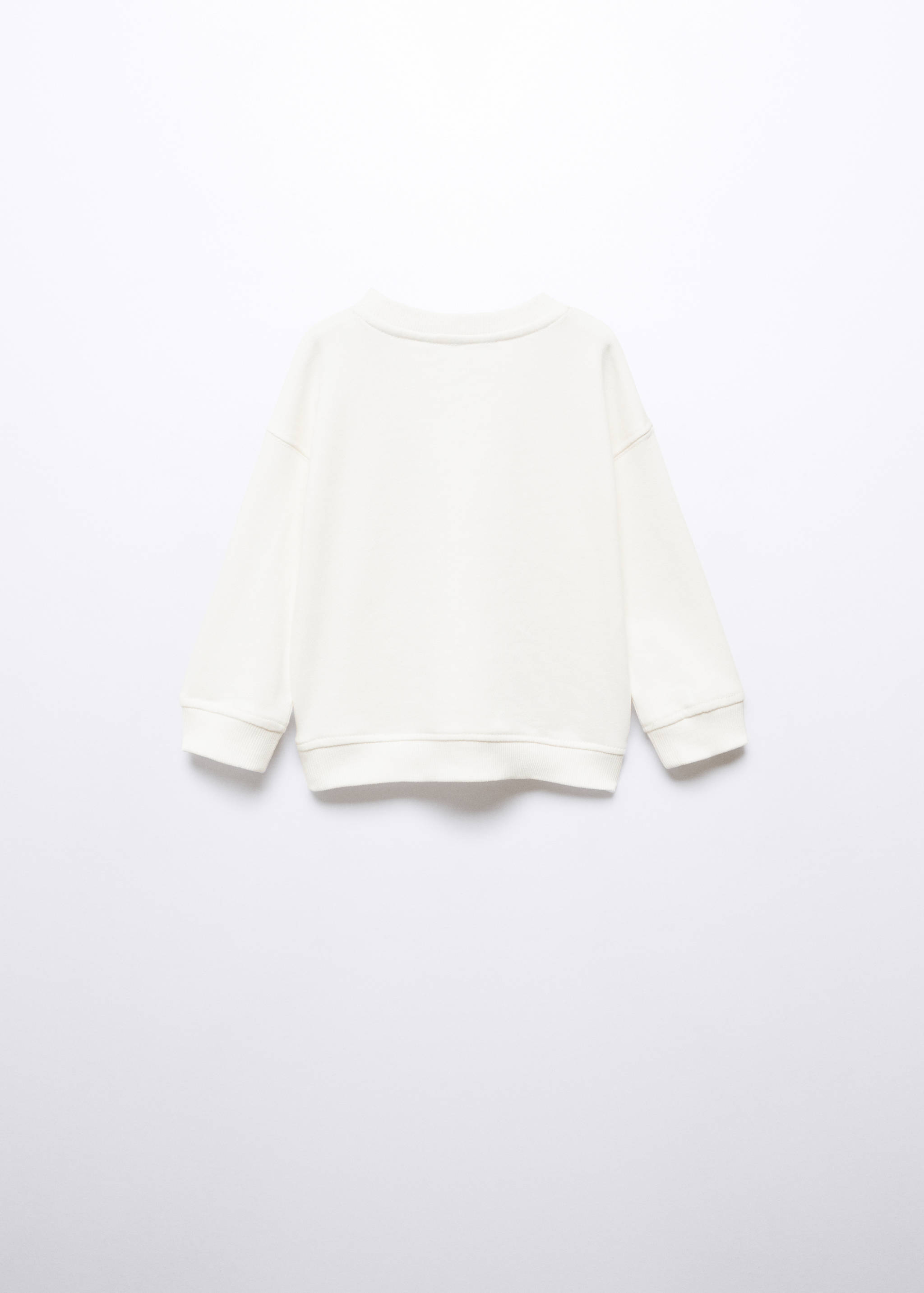 Sweatshirt mit Tieraufdruck - Rückseite des Artikels
