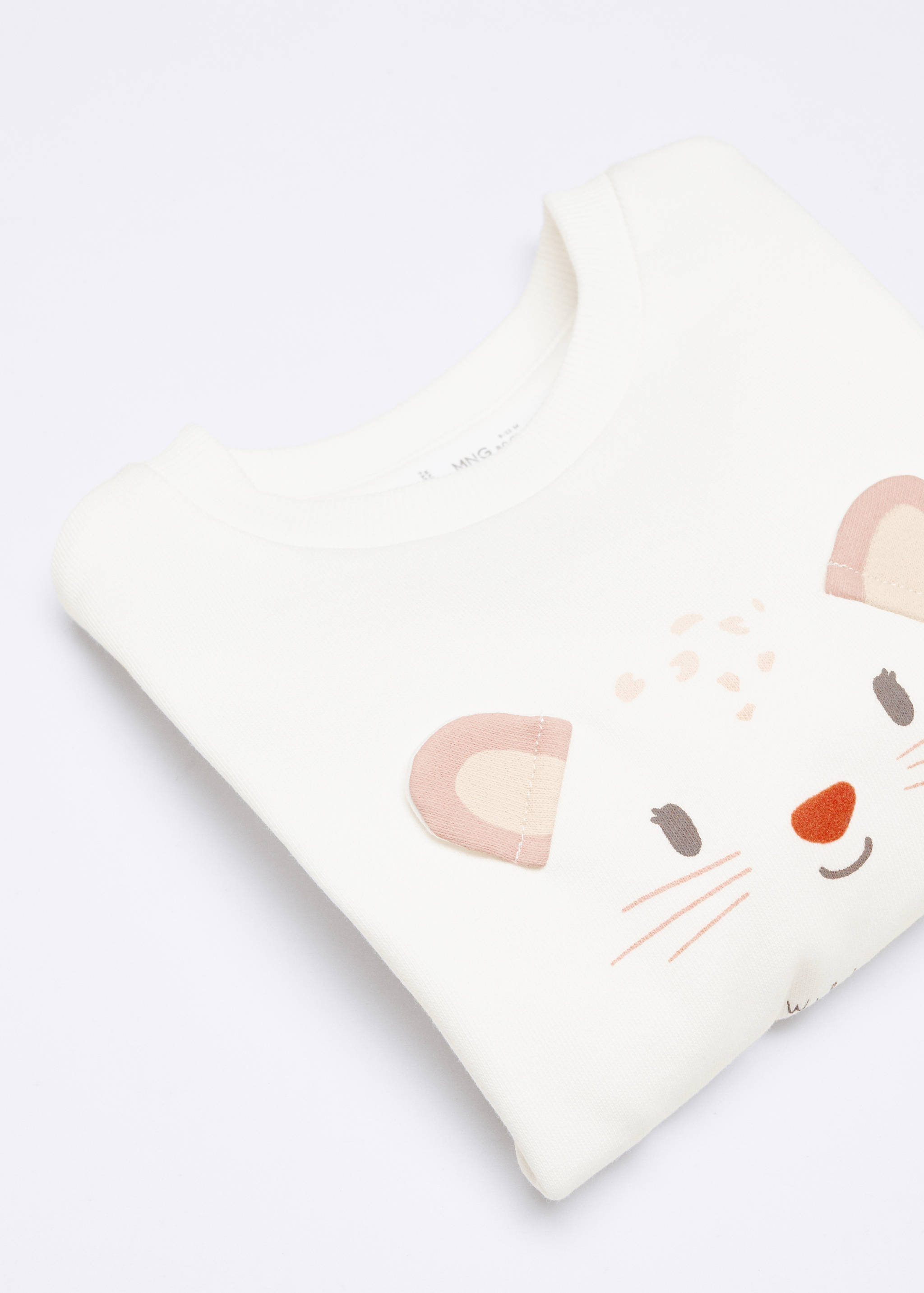 Sweatshirt mit Tieraufdruck - Detail des Artikels 0