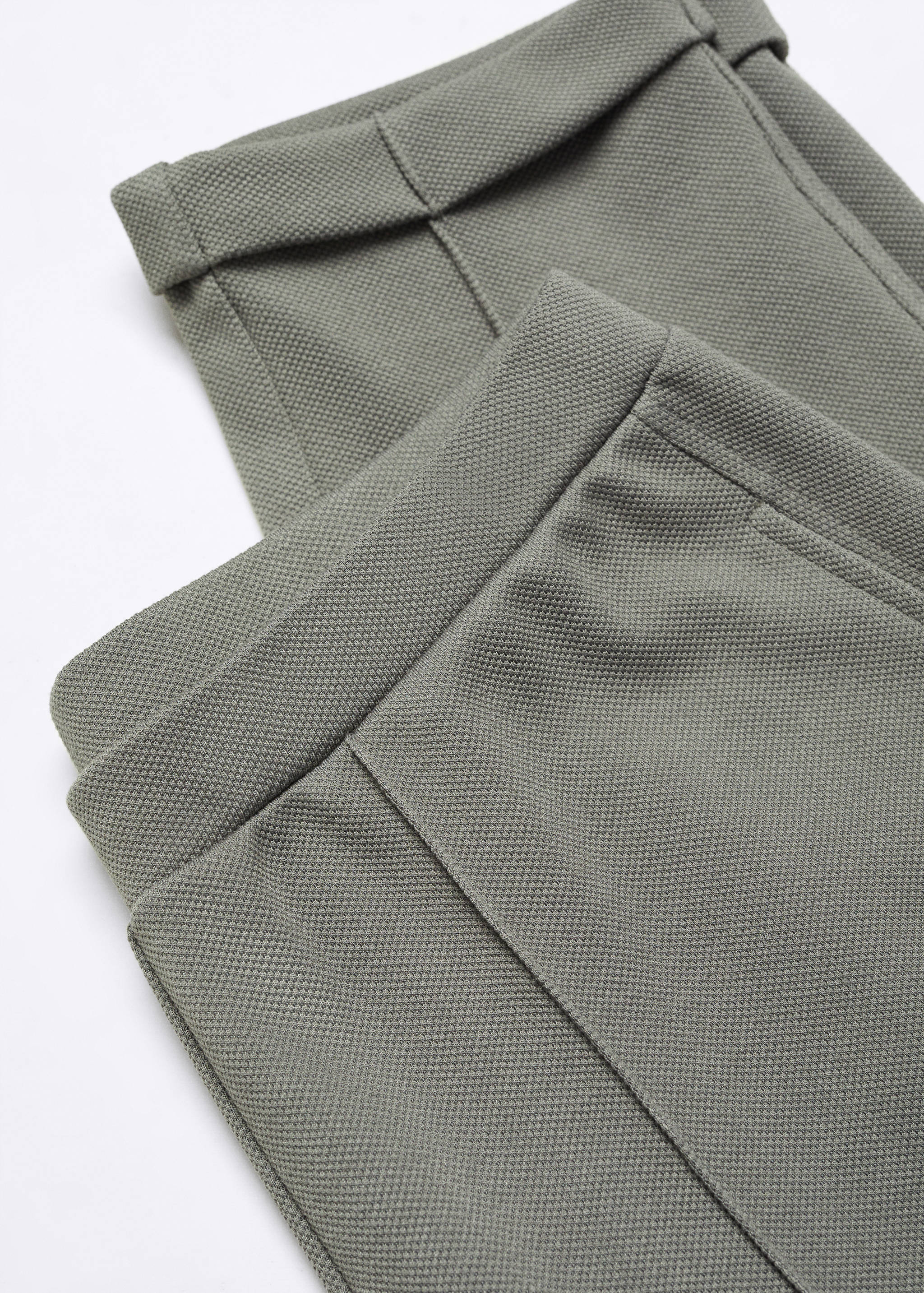 Kalhoty jogger s prošitými švy - Detail zboží 8