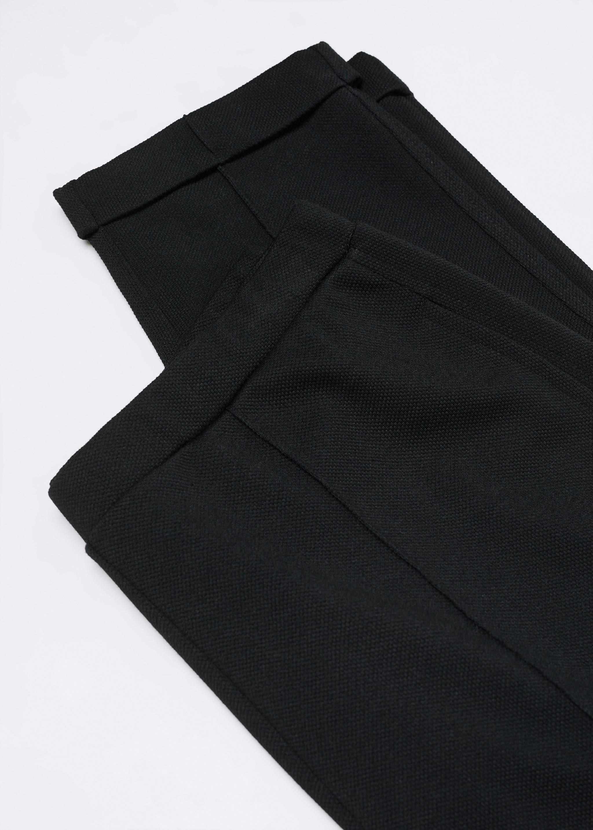 Kalhoty jogger s prošitými švy - Detail zboží 8