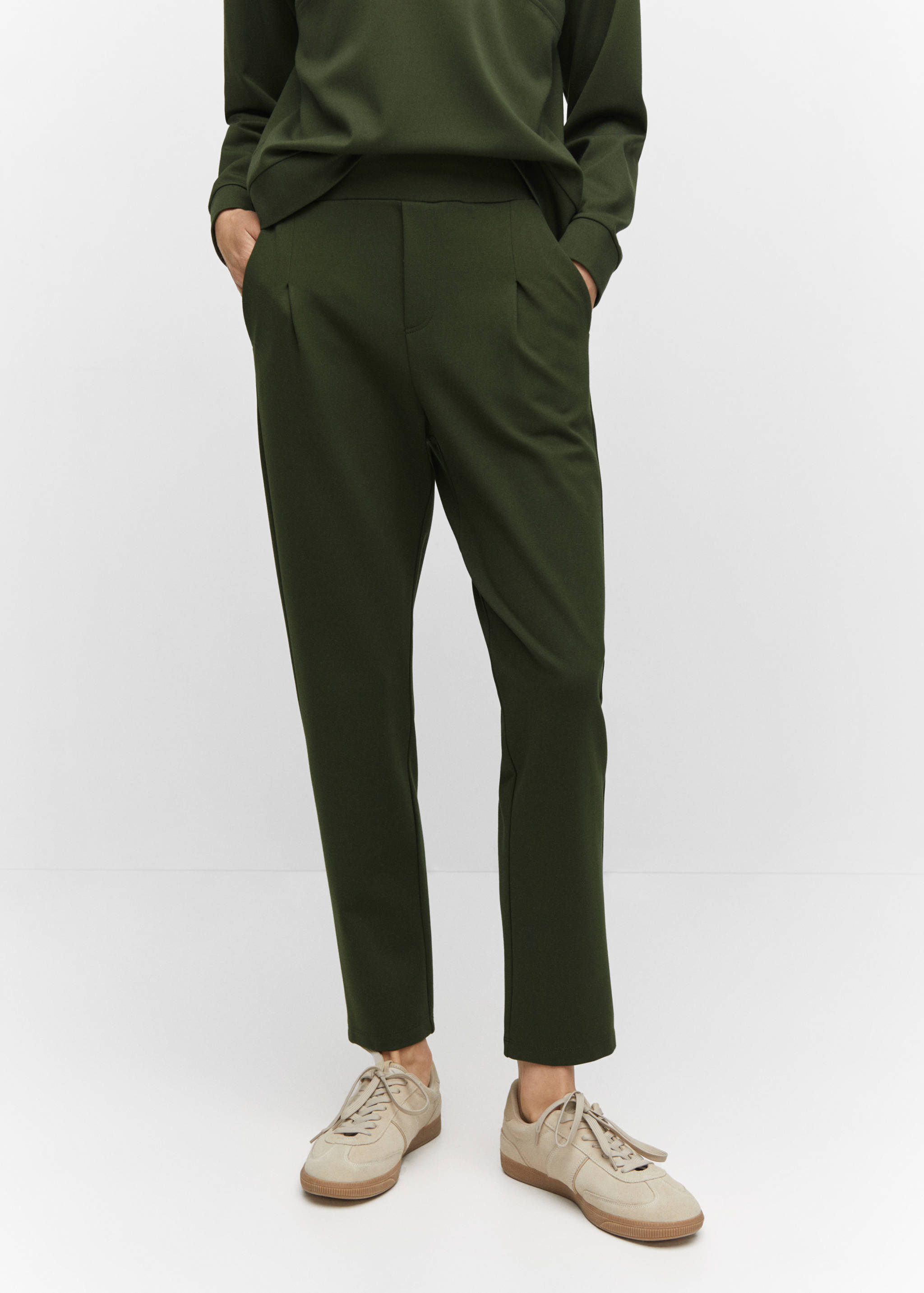 Pocket jogger trousers - Medium plane