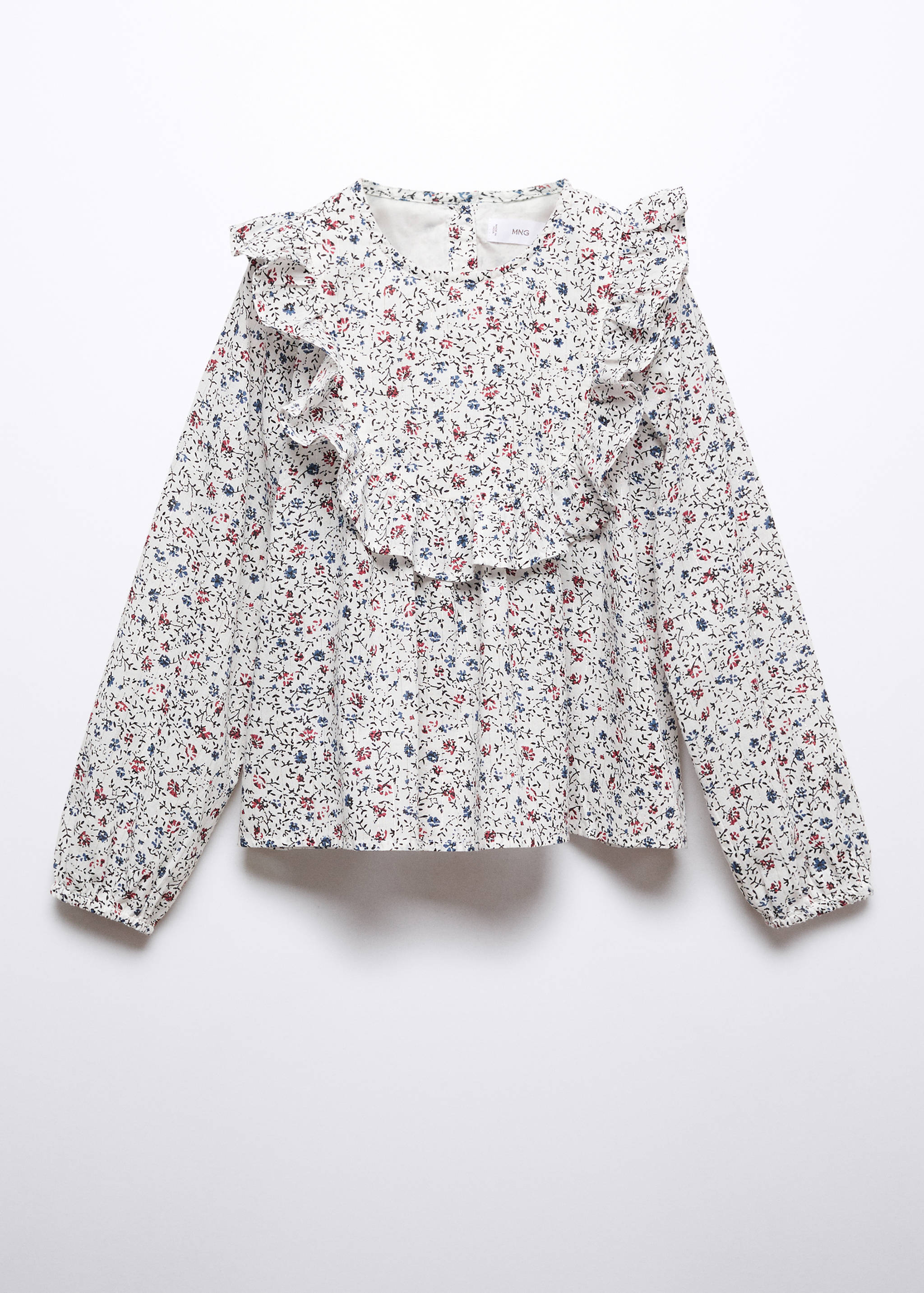 Bluse mit Blumenmuster - Artikel ohne Model