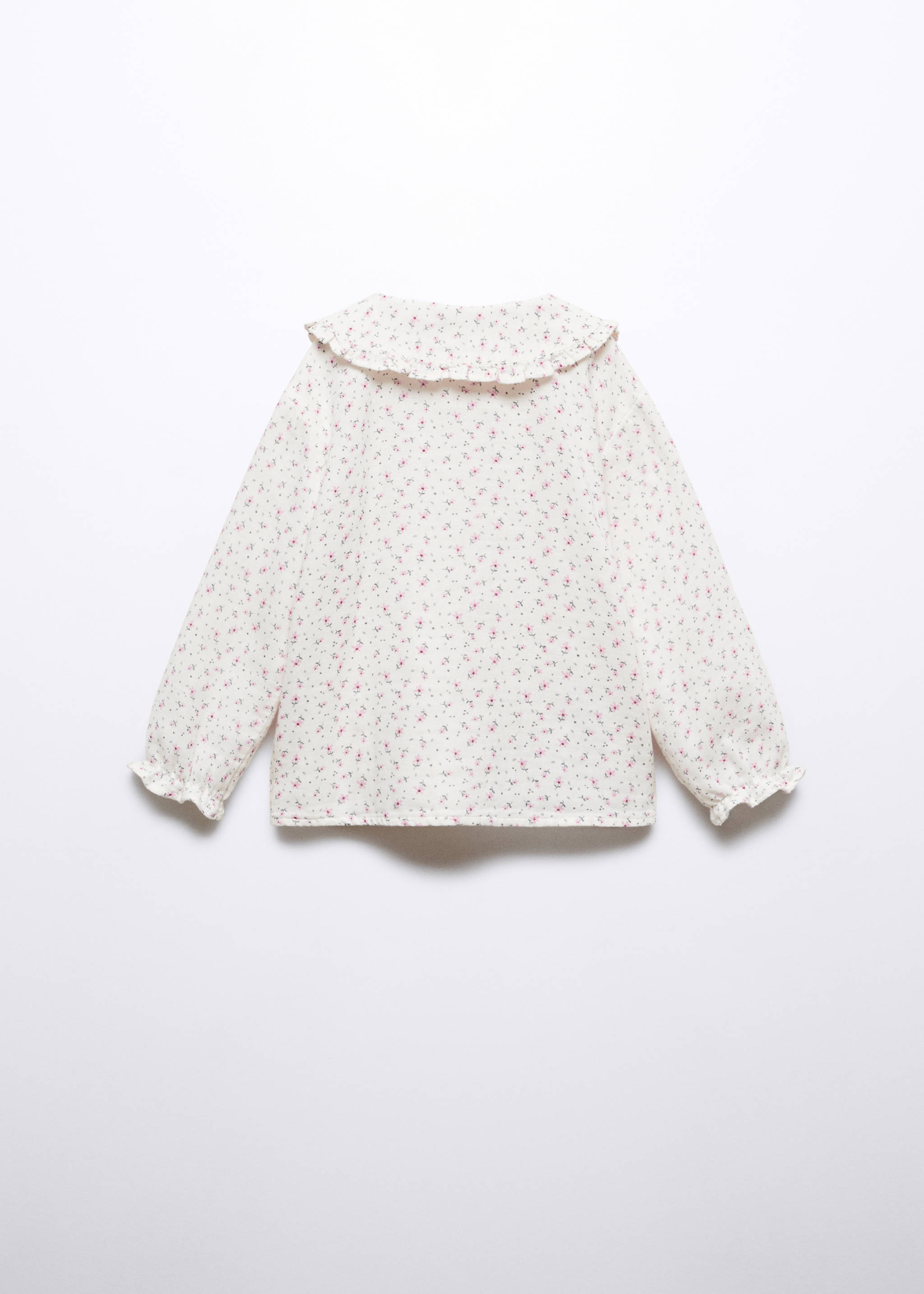 Babydoll collar blouse - Reverse of the article