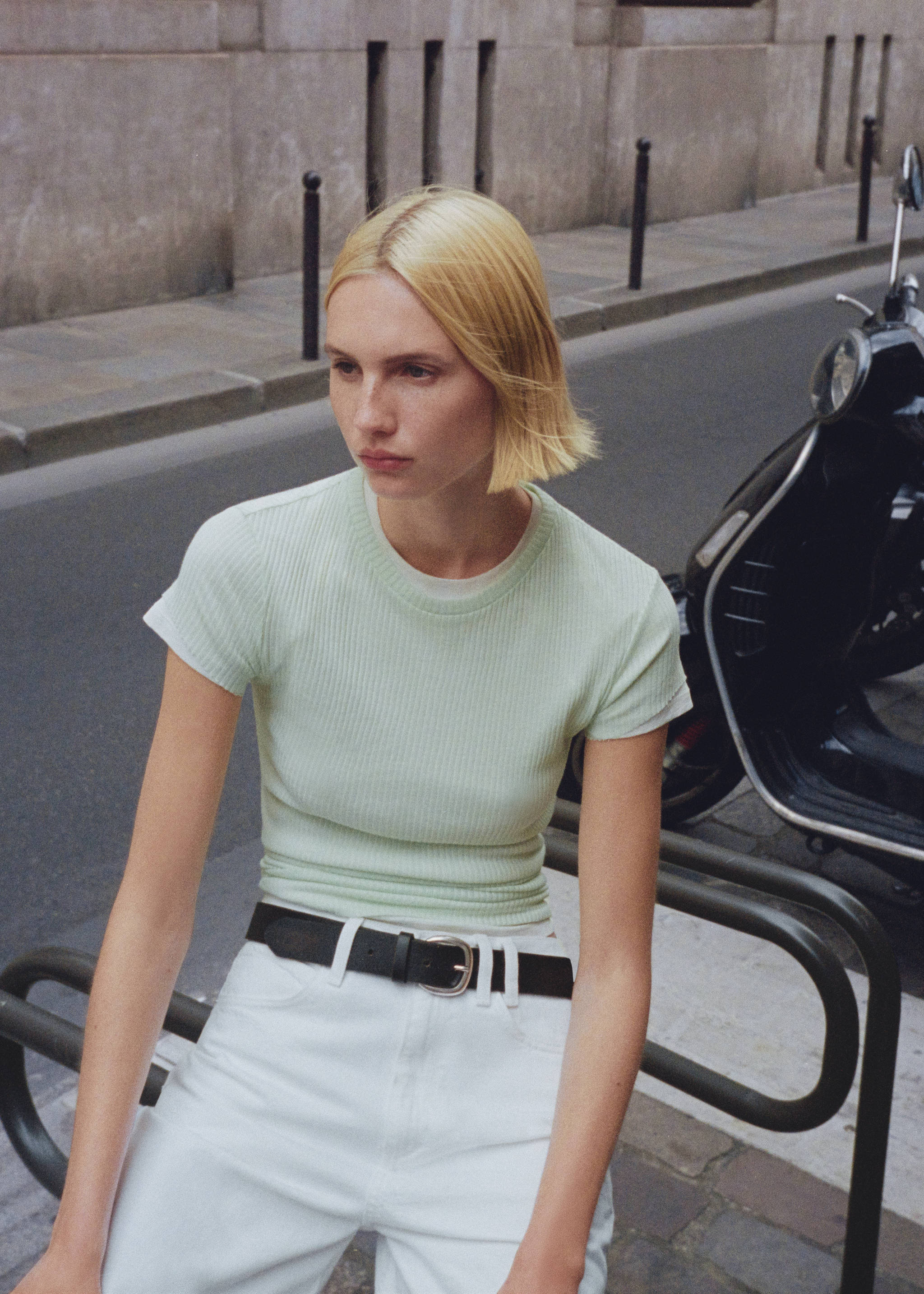 T-shirt malha fina - Pormenor do artigo 6