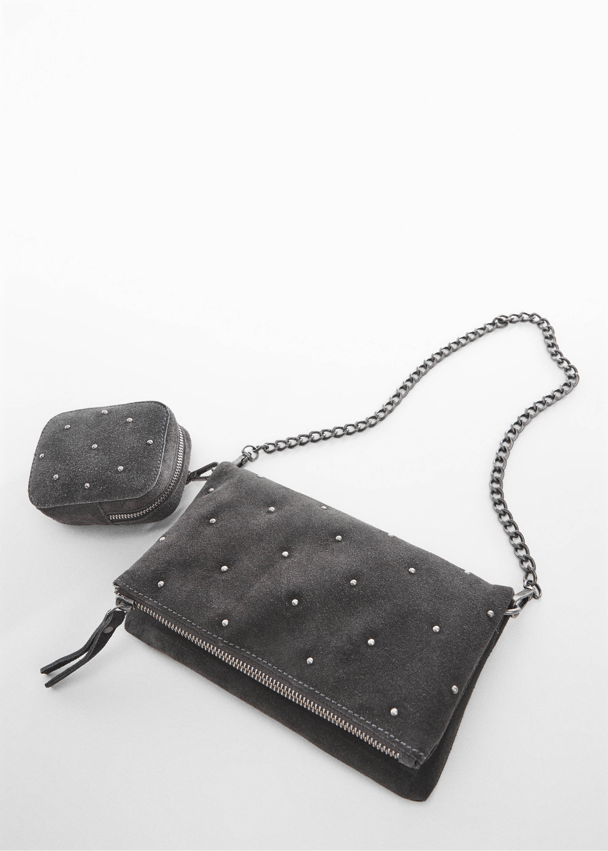 Cross-body suede bag - Details of the article 2