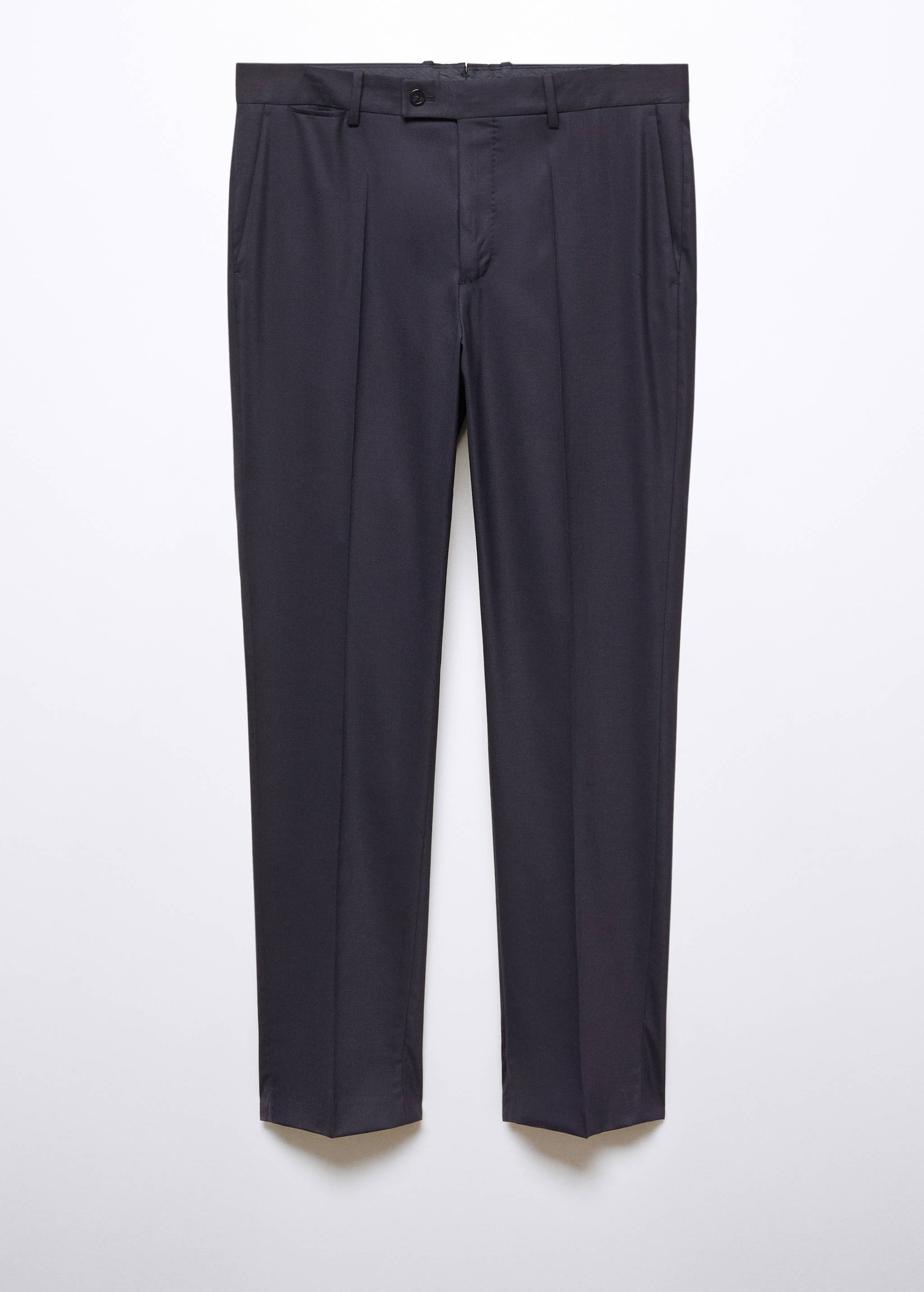 Wool slim-fit suit trousers - Article without model