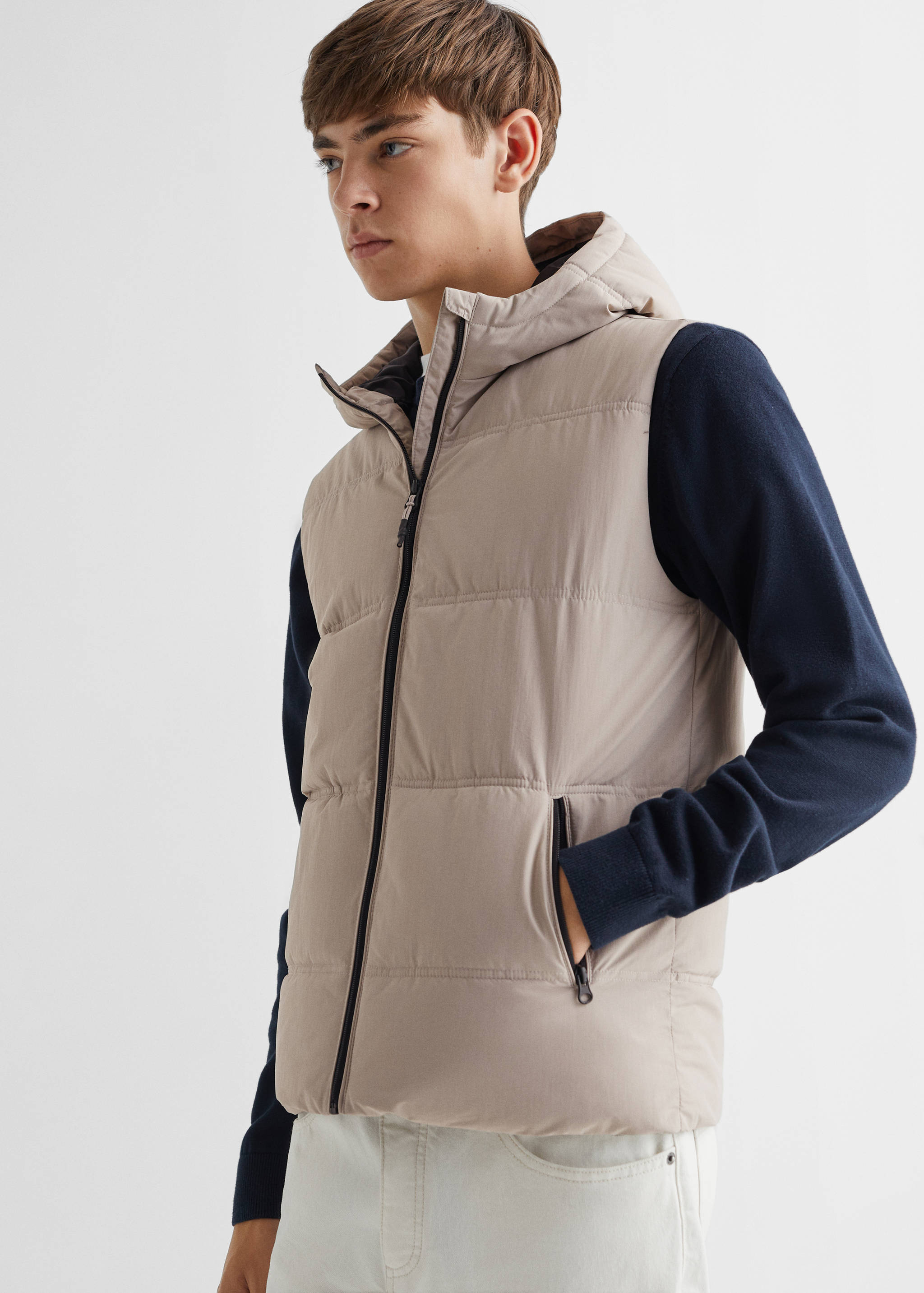 Quilted gilet - Medium plane