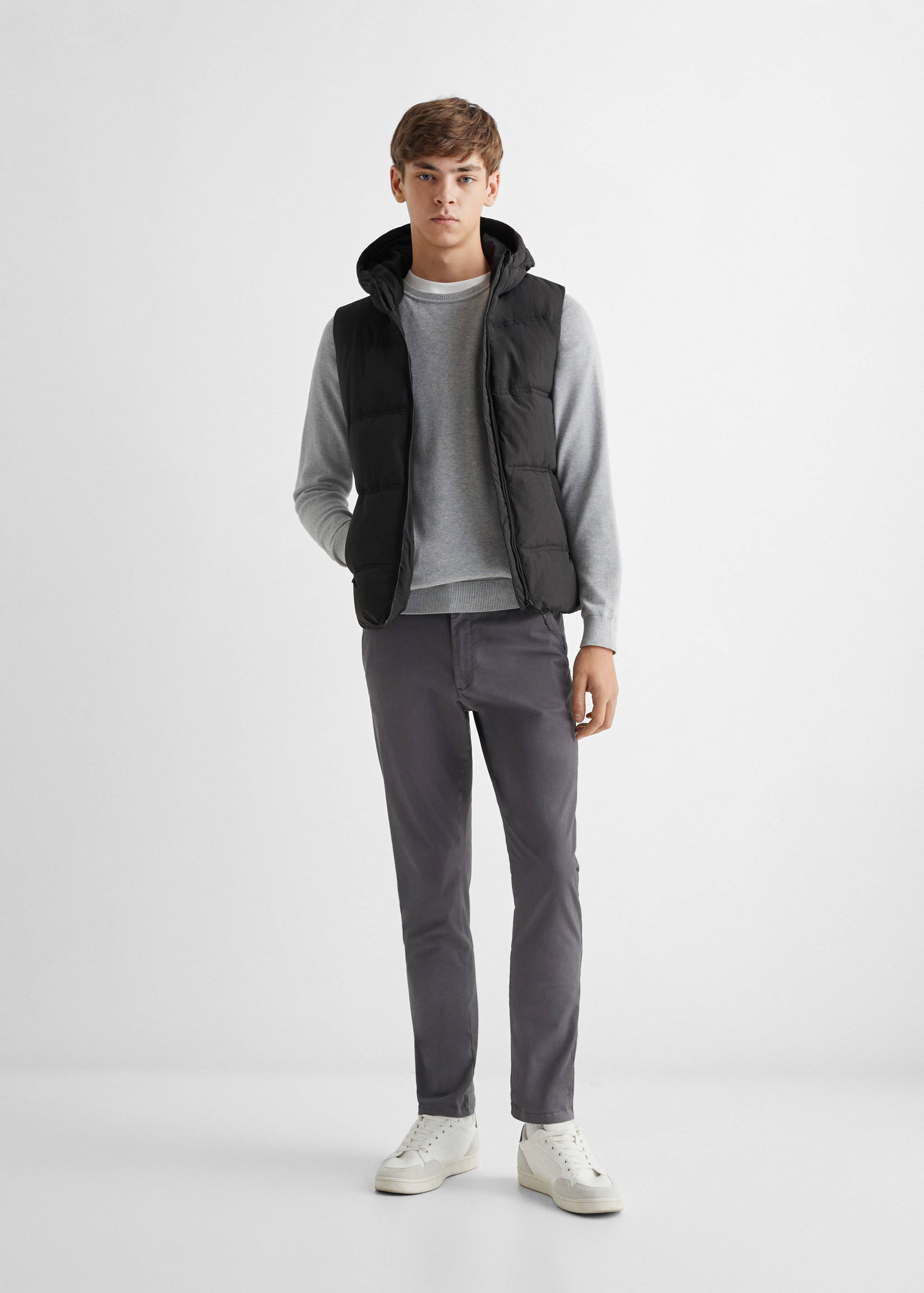 Quilted gilet - General plane