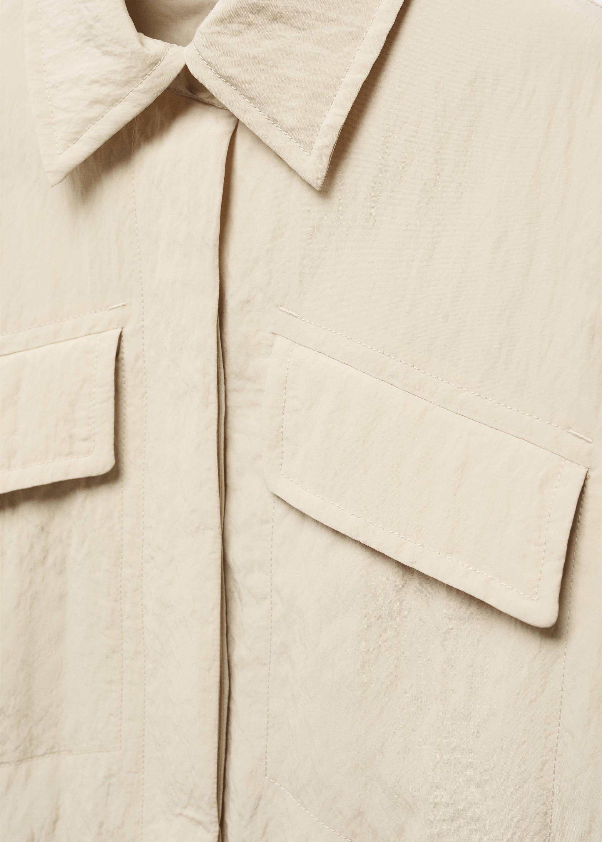 Flowy jacket with pockets - Details of the article 8