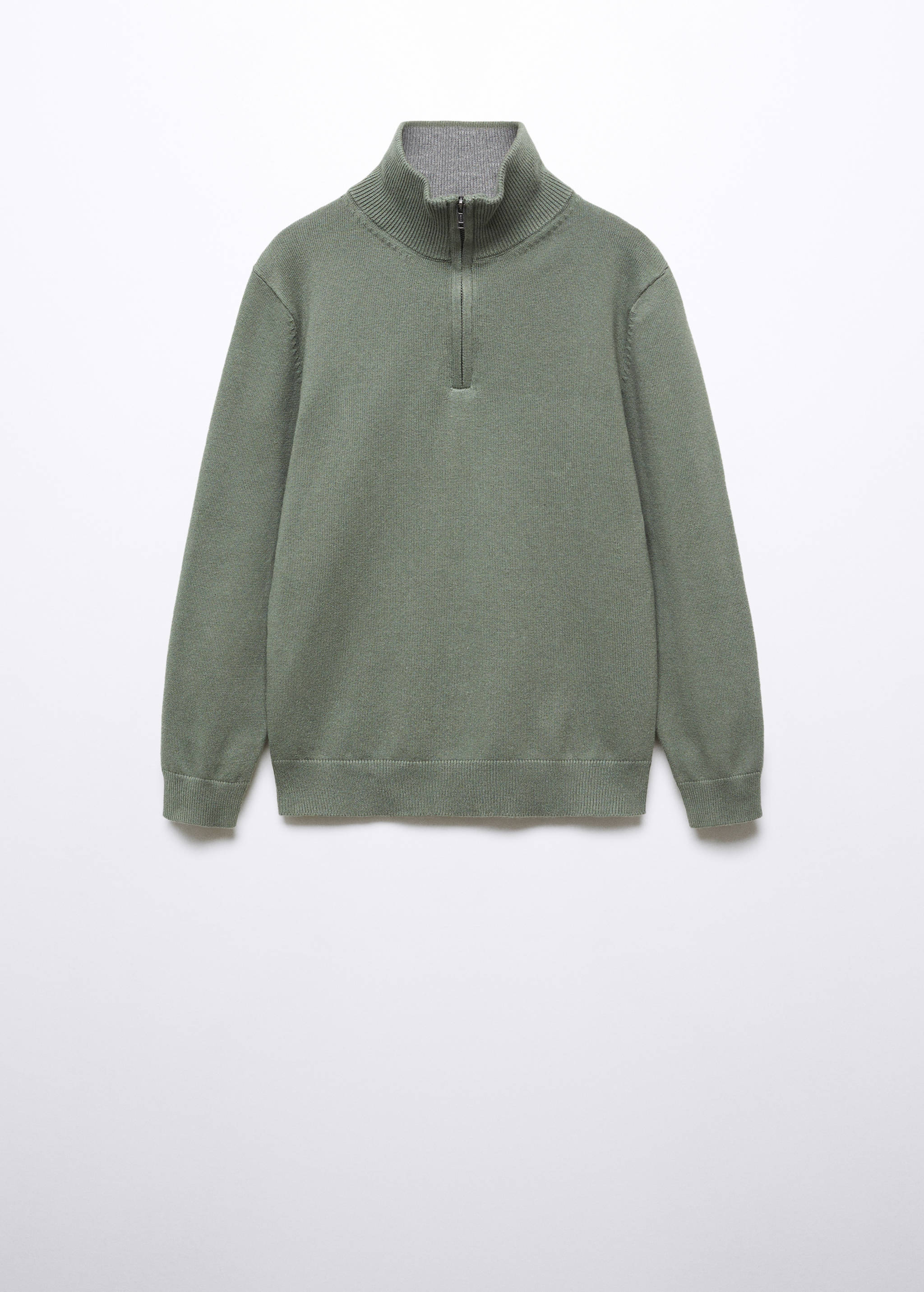 Pull-over col fermeture Éclair - Article sans modèle