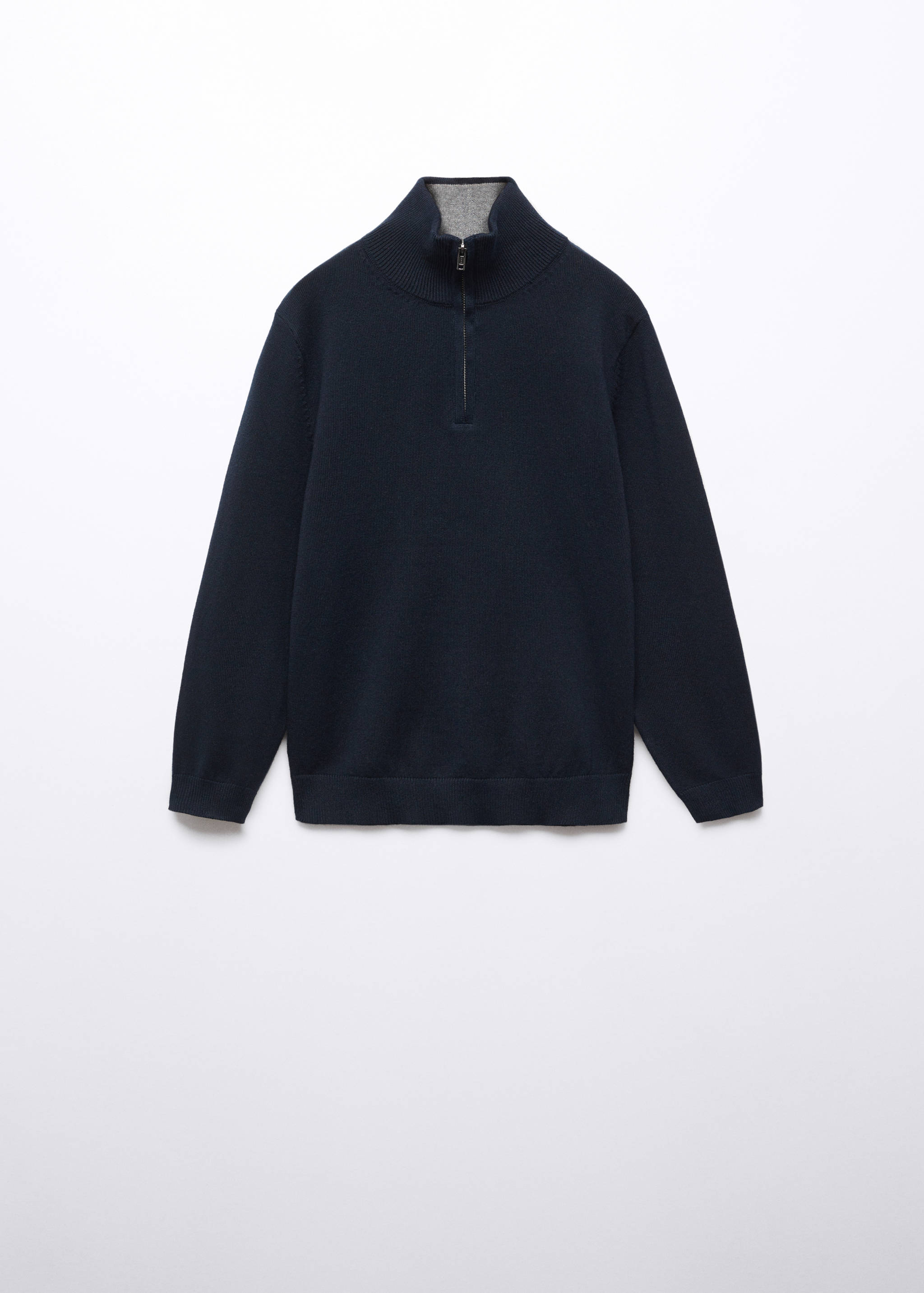 Pull-over col fermeture Éclair - Article sans modèle