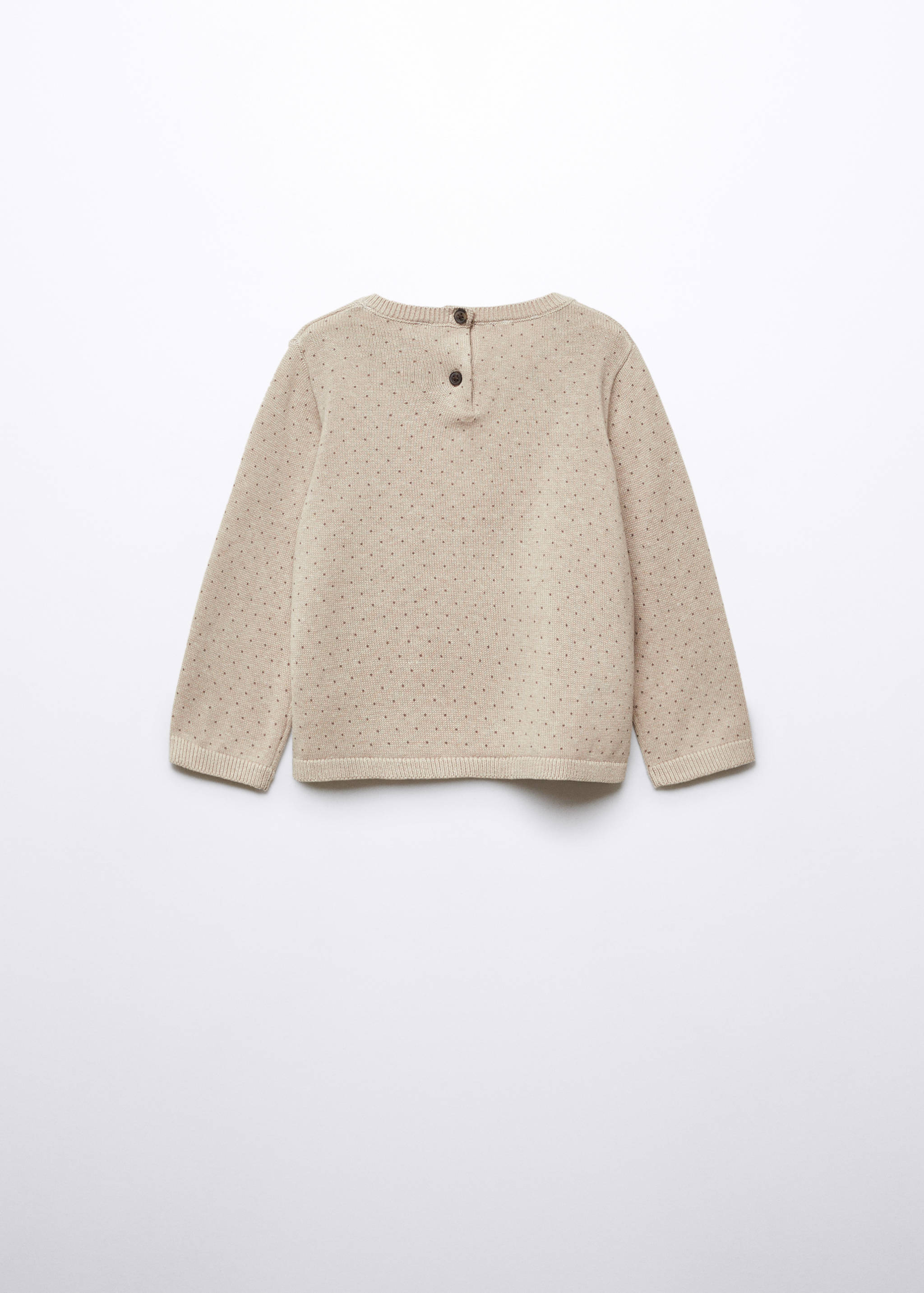 Pull-over maille imprimé - Verso de l’article