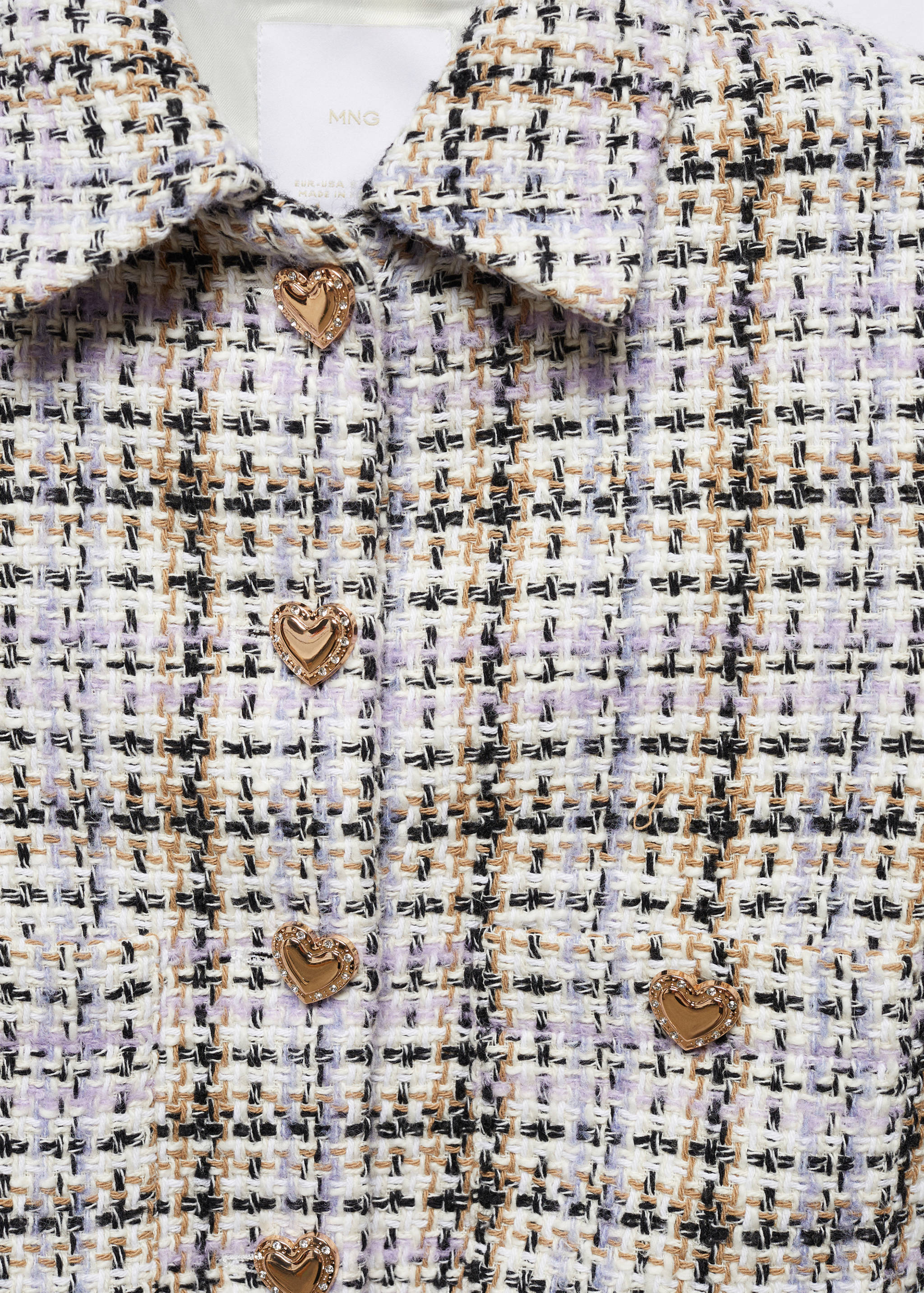 Tweed bomber jacket - Details of the article 8