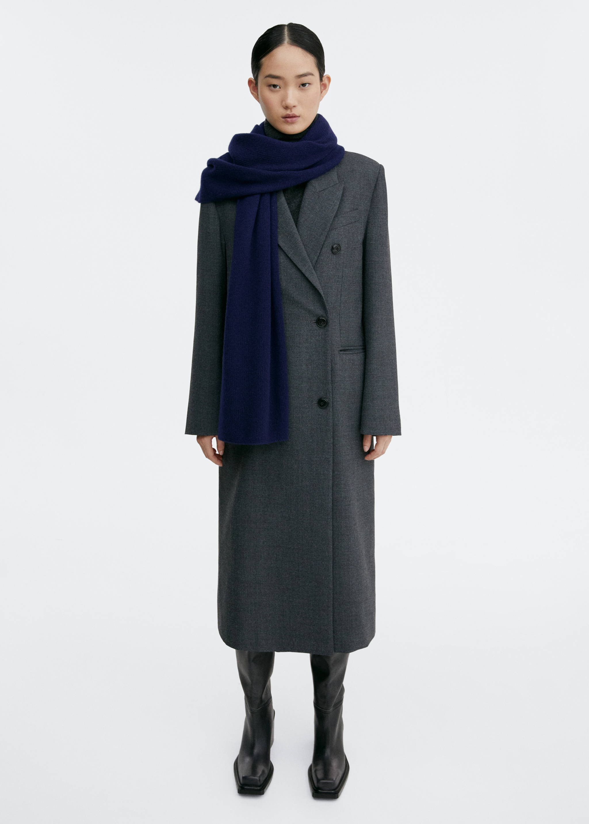 Cashmere scarf - General plane