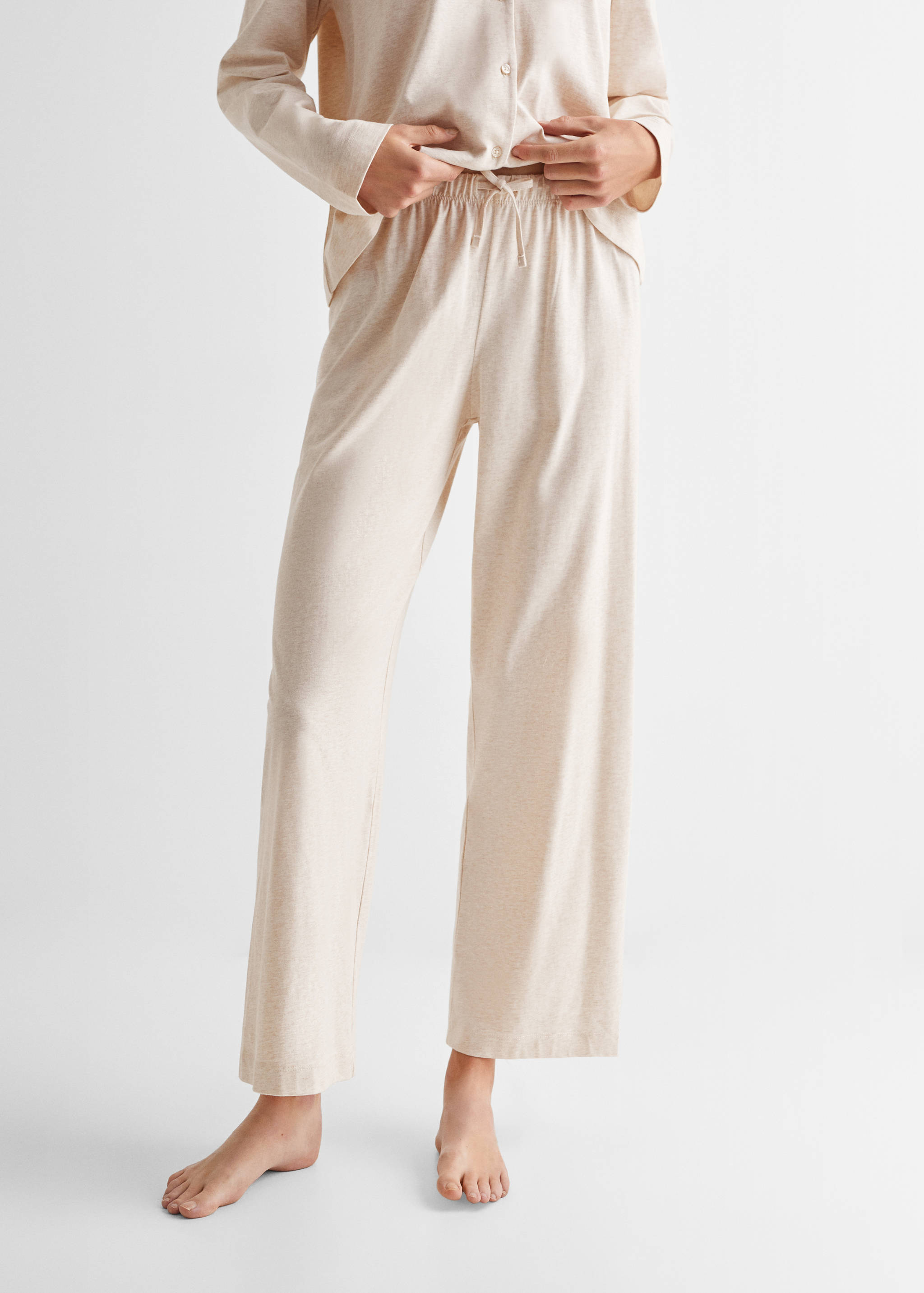 Cotton long pyjamas - Details of the article 6