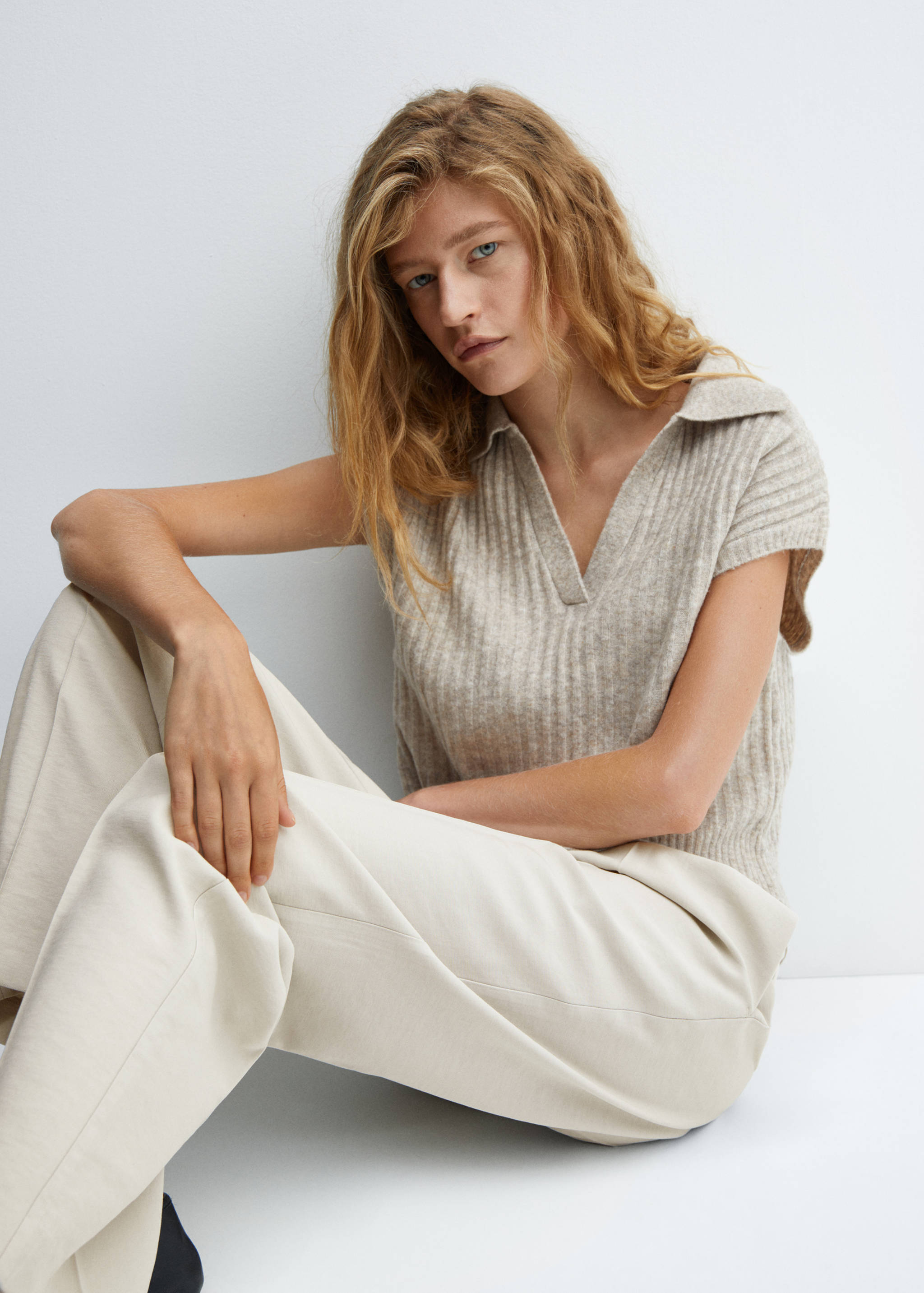 Gerade Bundfaltenhose - Detail des Artikels 2