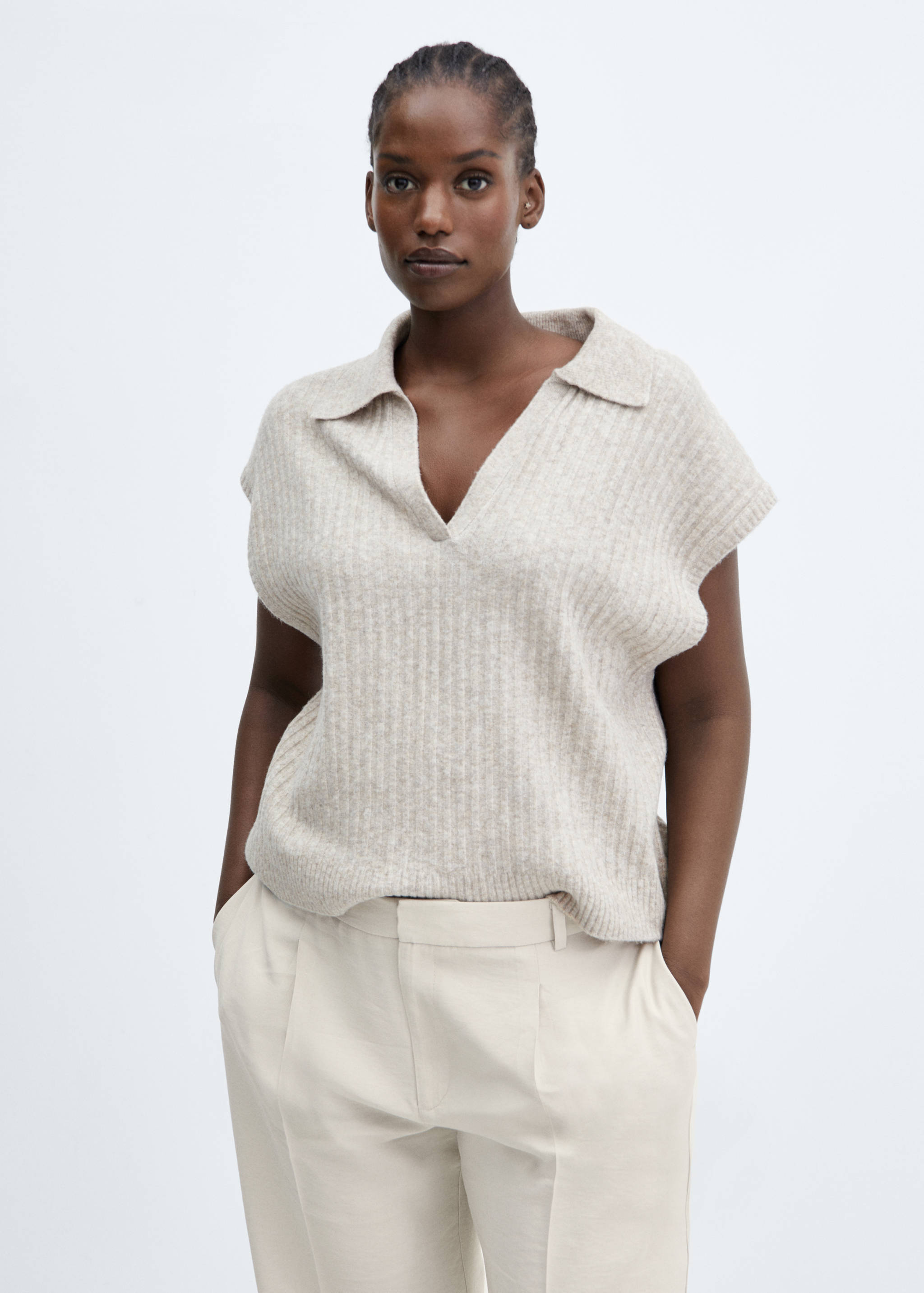 Gerade Bundfaltenhose - Detail des Artikels 5