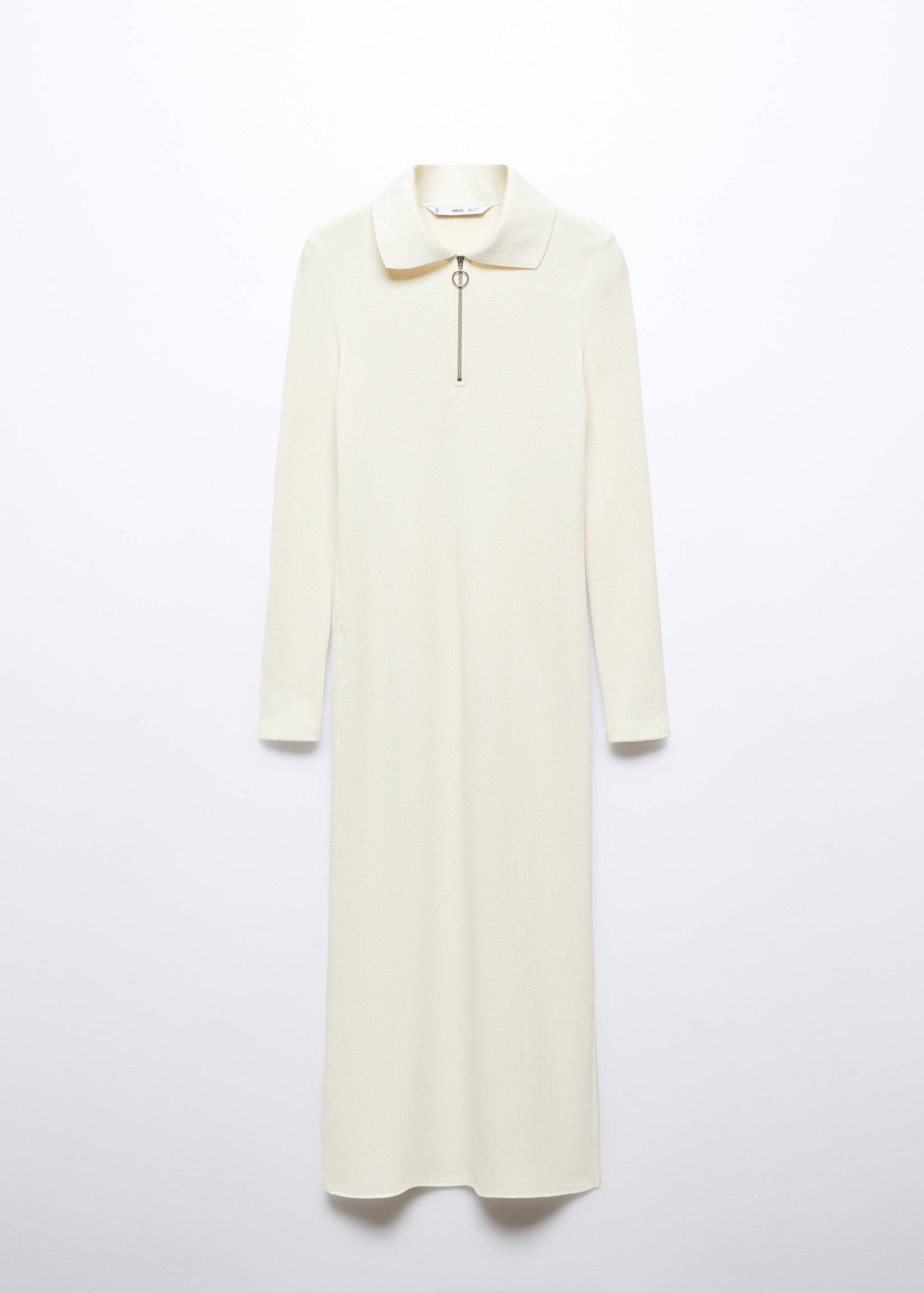 Zipped neckline dress - Article without model