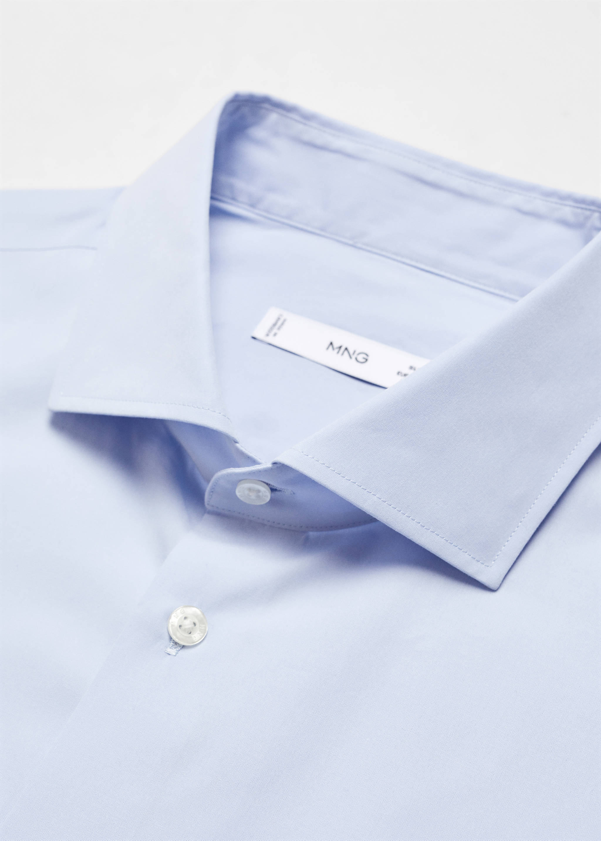 100% cotton slim fit shirt - Details of the article 8