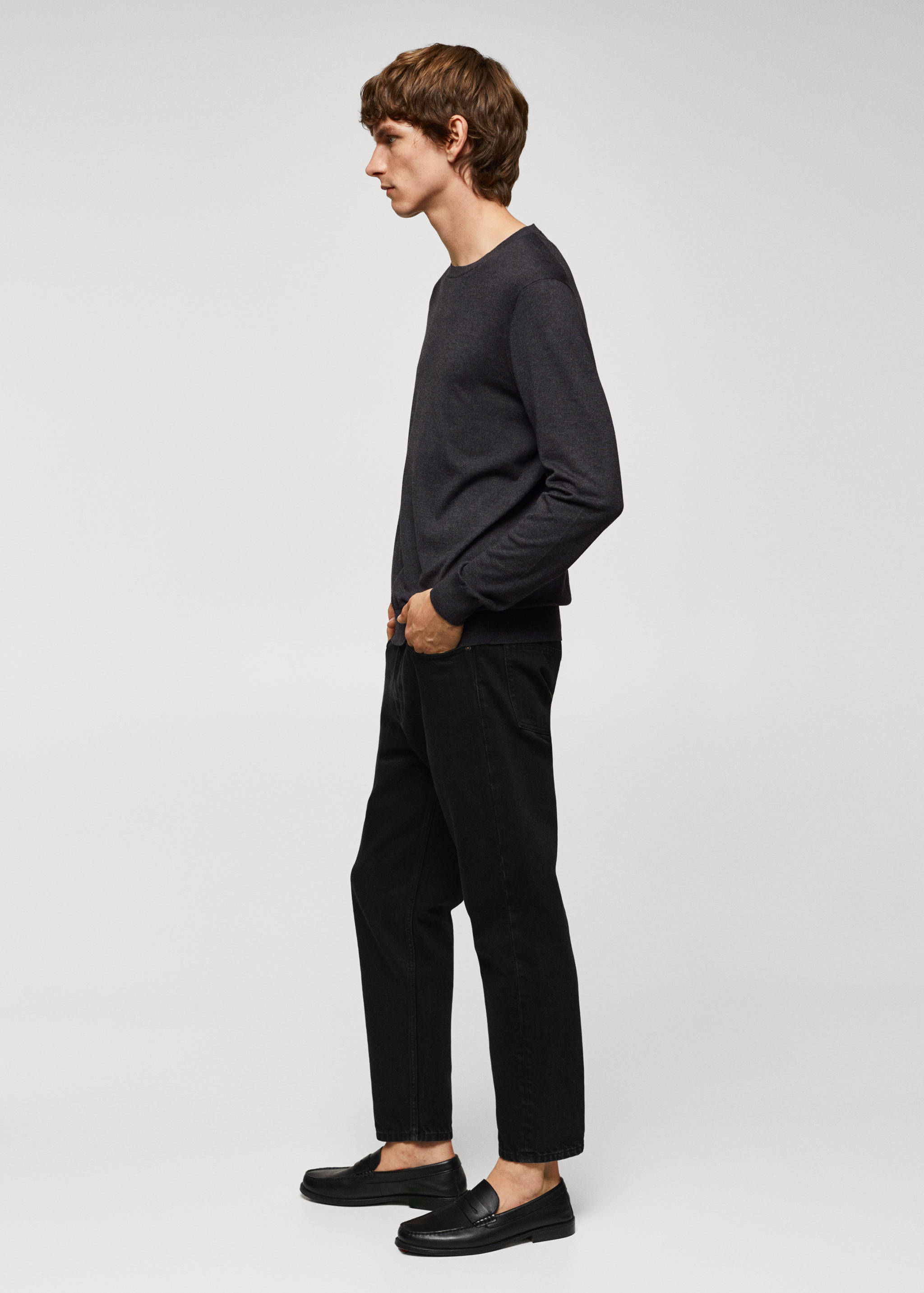 Fine modal-silk sweater - Details of the article 2