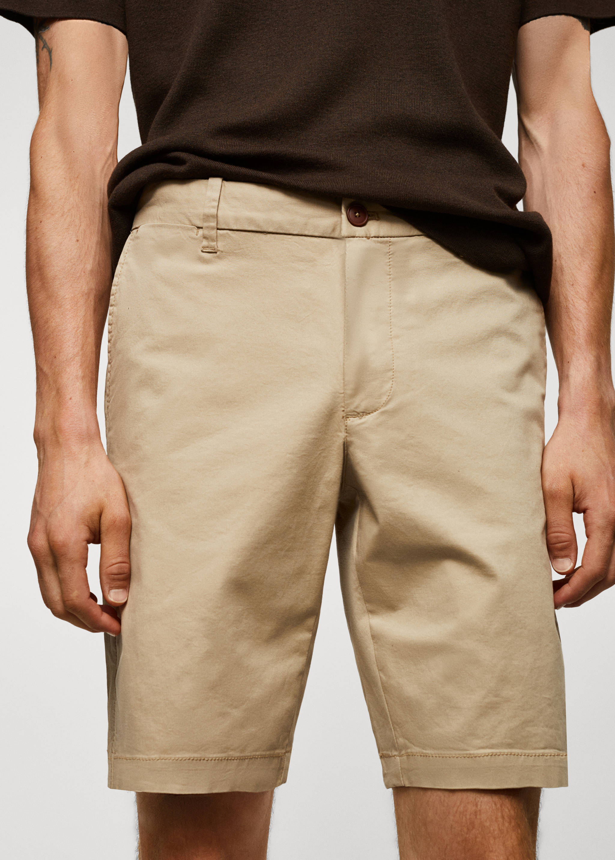 Bermudas slim fit chino algodón - Detalle del artículo 1