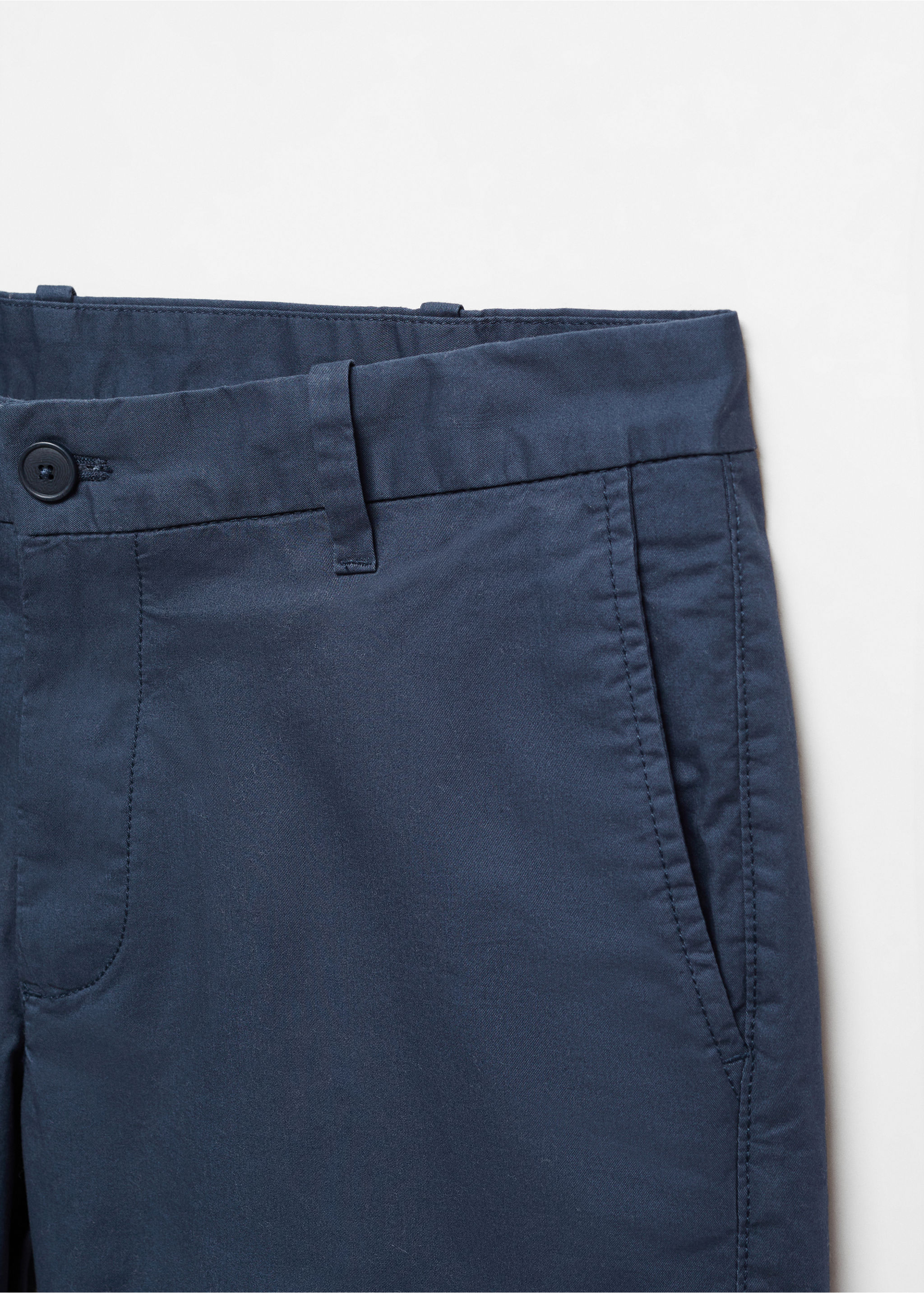 Slim fit chino pamutbermuda - A termék adatai 8