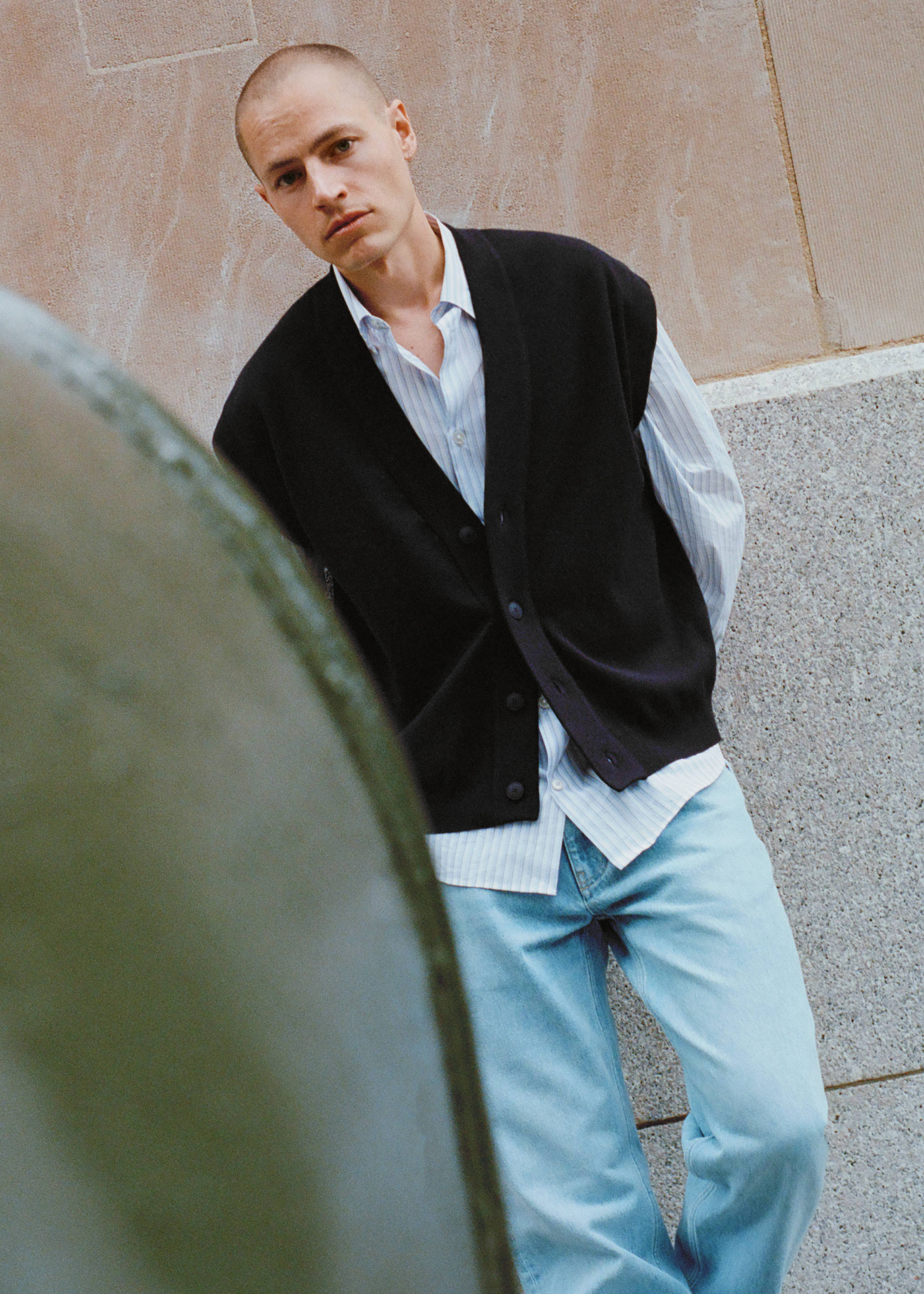 Light-wash loose-fit jeans - Details of the article 5