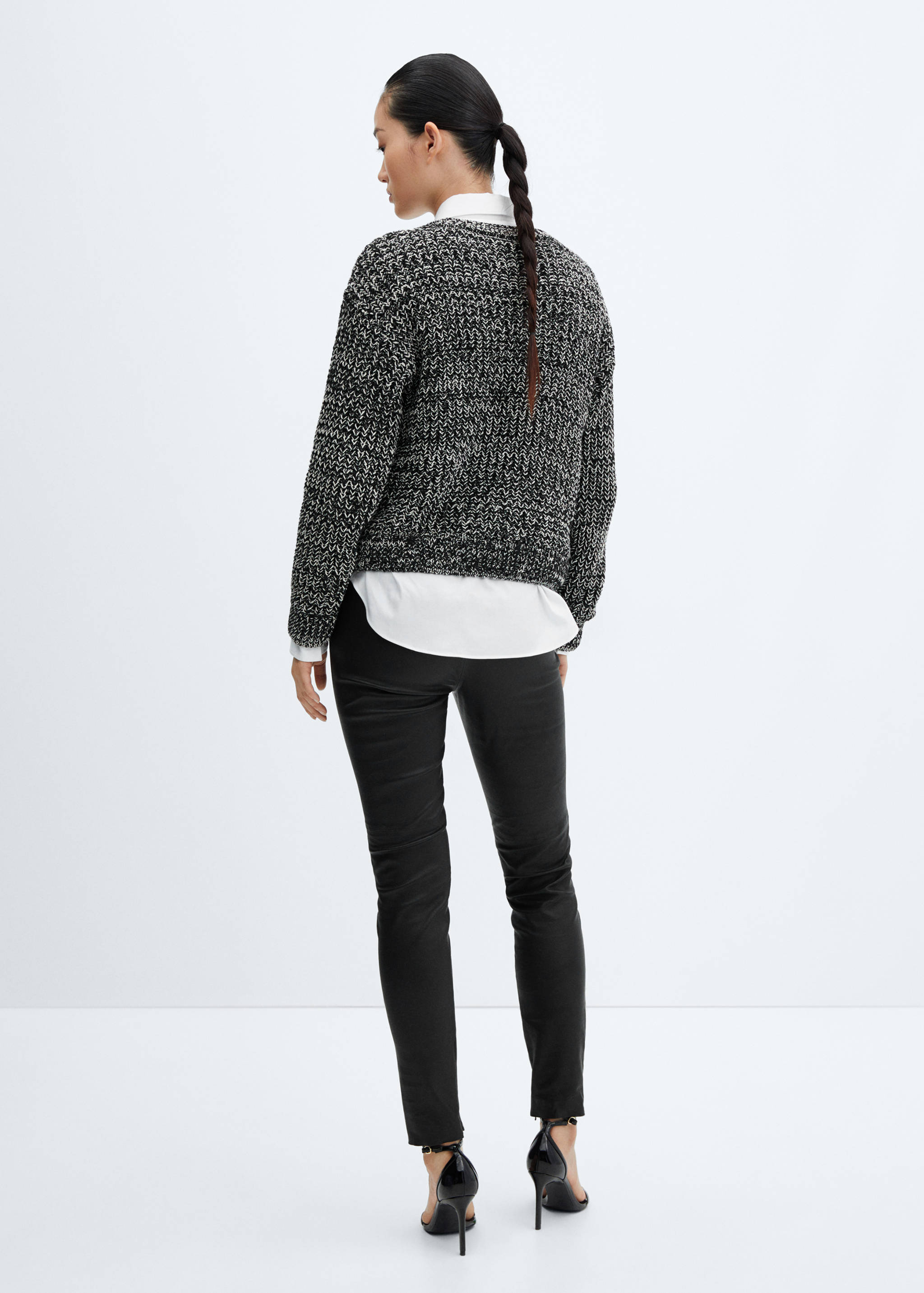 Leggings pell cremalleres - Revers de l'article