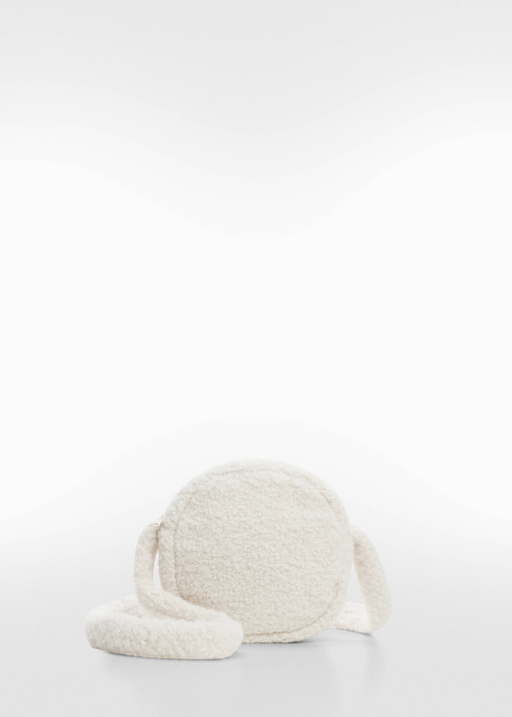 Shearling-effect bag - Article without model