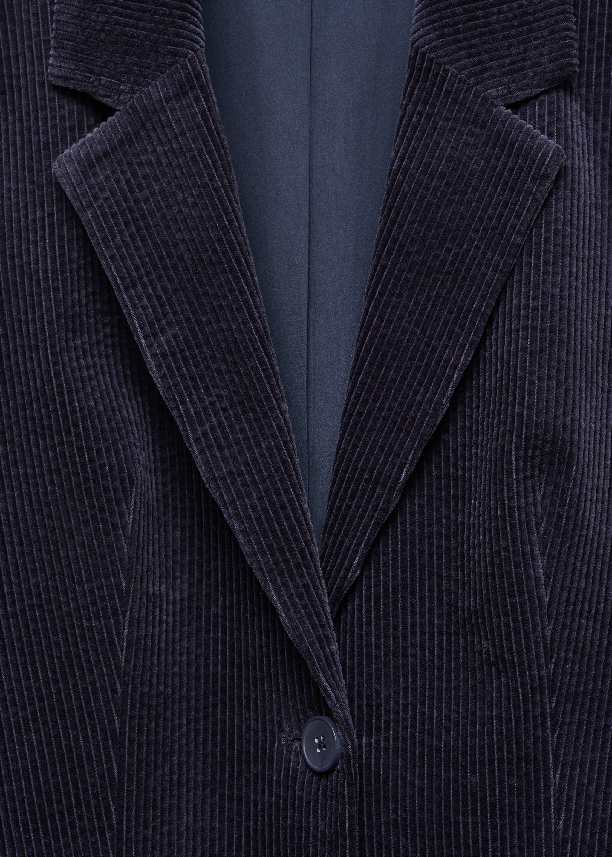 Manšestrové oblekové sako - Detail zboží 8