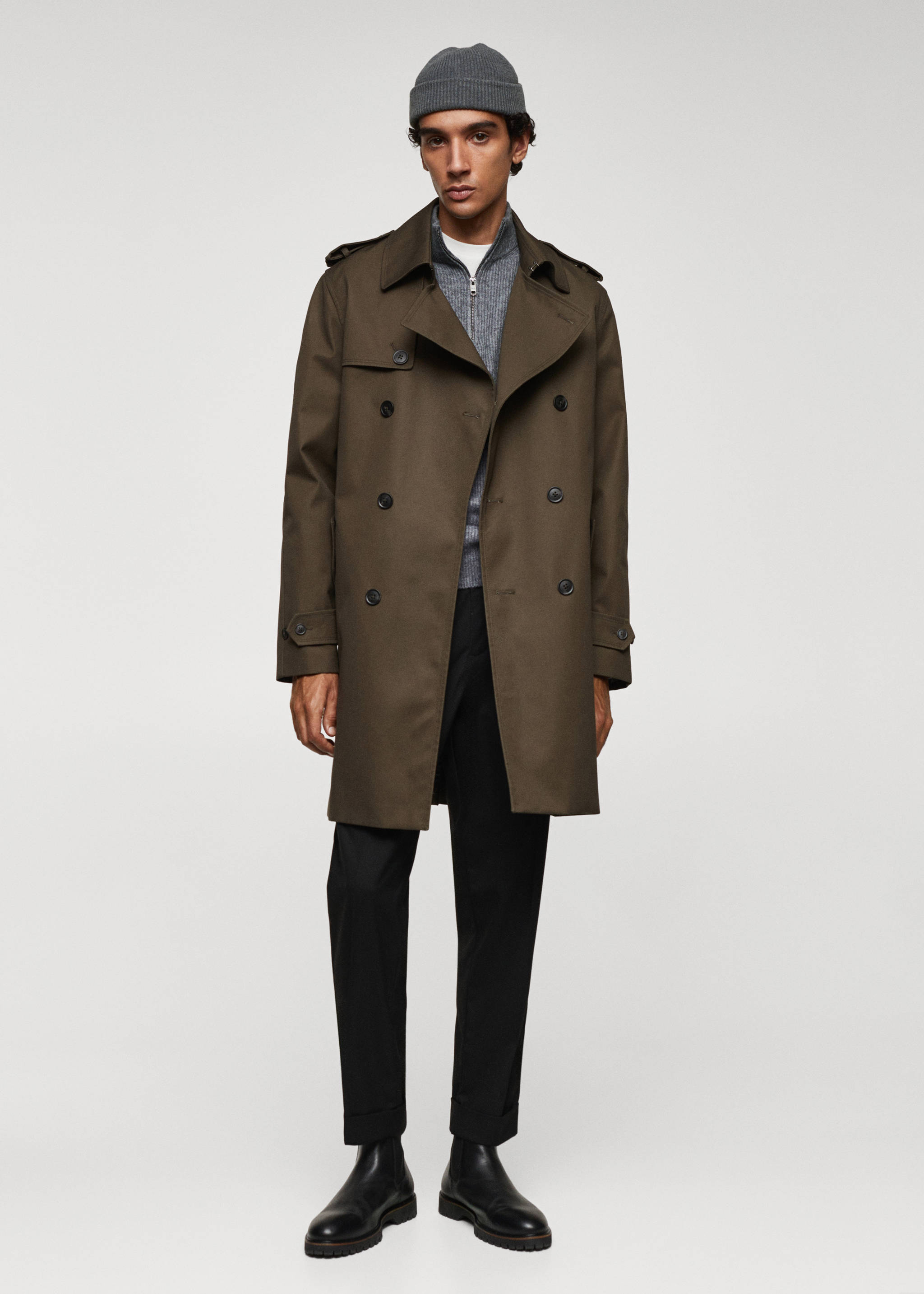 Stickad kort mössa - Allmän bild