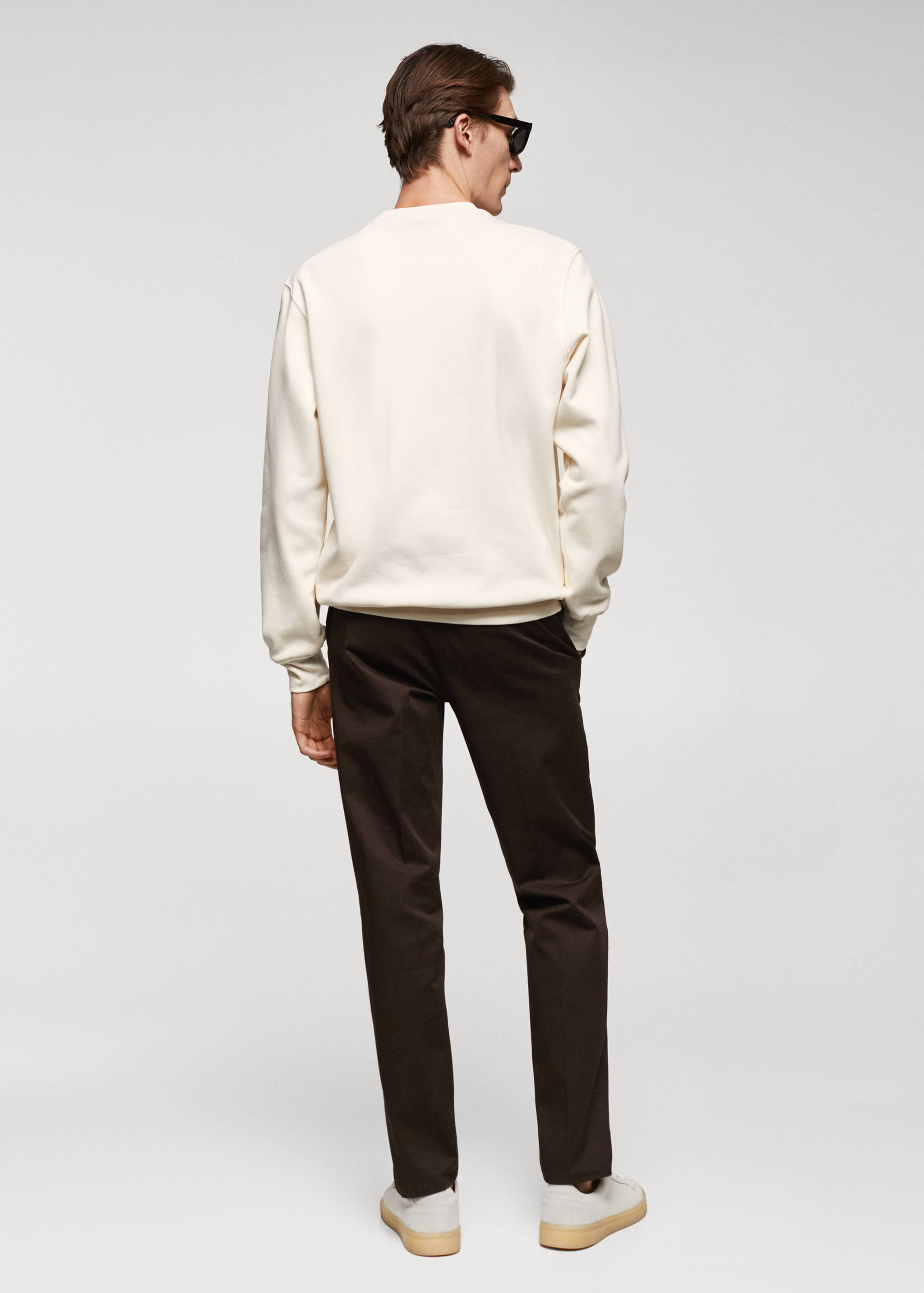 Sweat-shirt léger coton - Verso de l’article