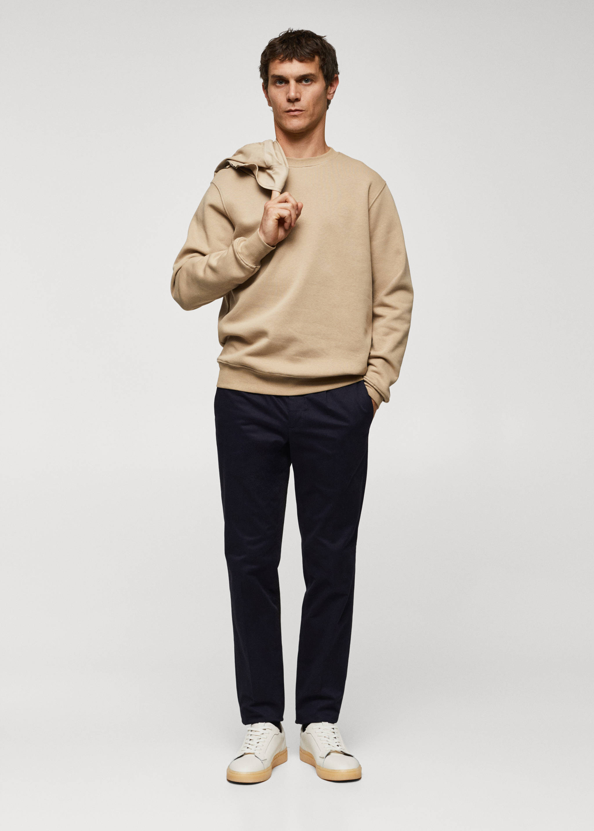 Sweat-shirt léger coton - Plan général