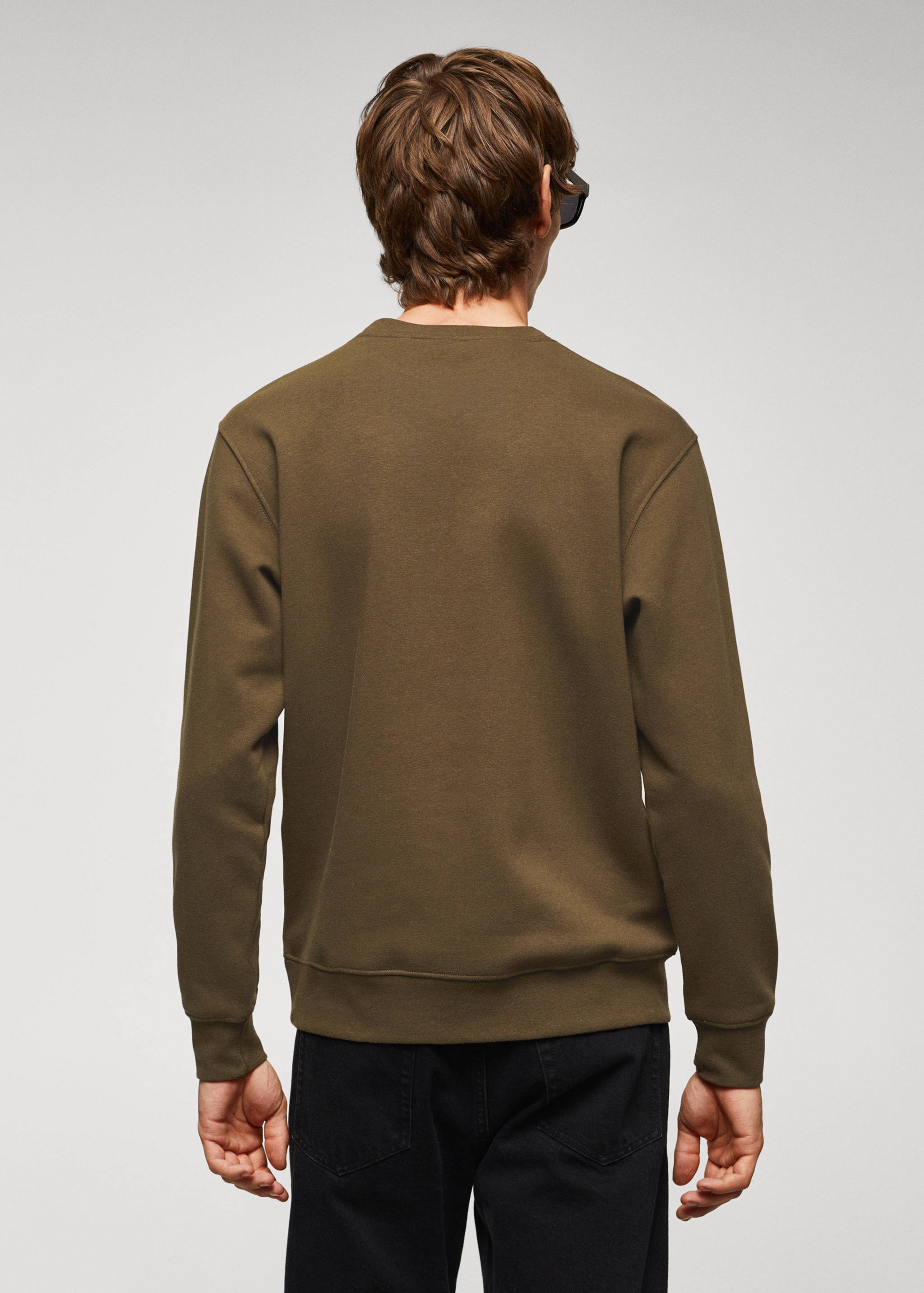 Sweat-shirt léger coton - Verso de l’article