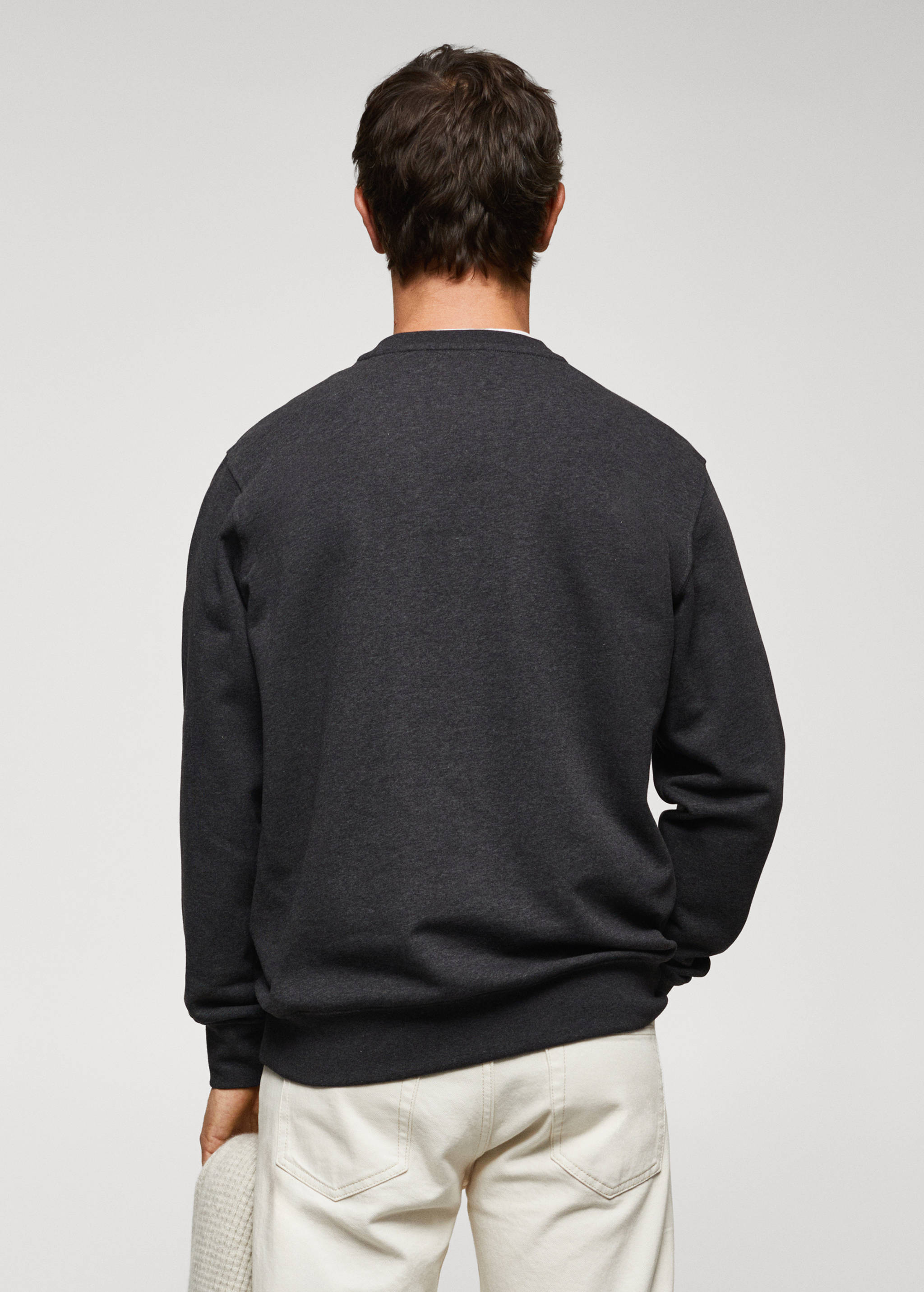 Sweat-shirt léger coton - Verso de l’article