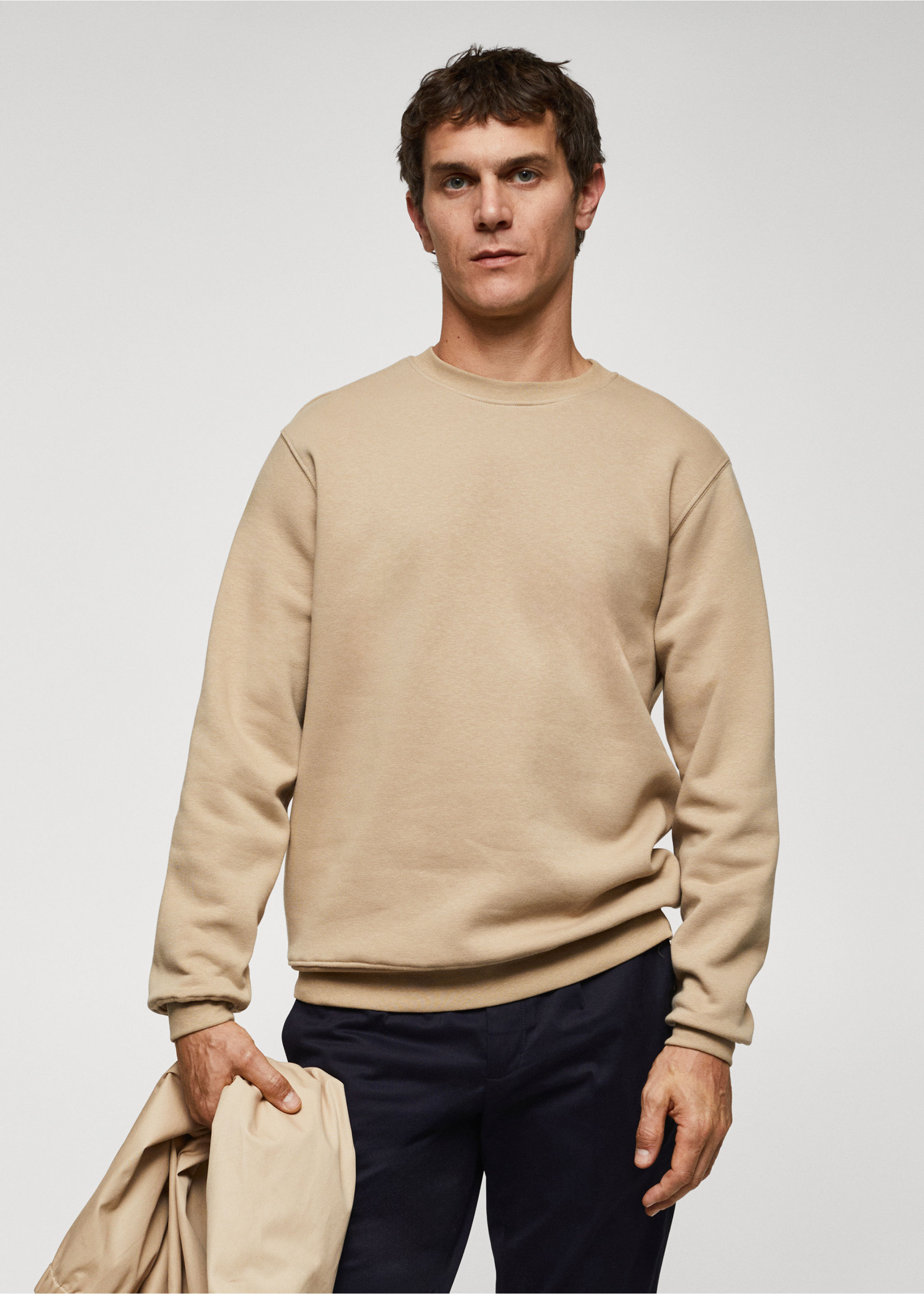 Lightweight cotton sweatshirt - Medium plane