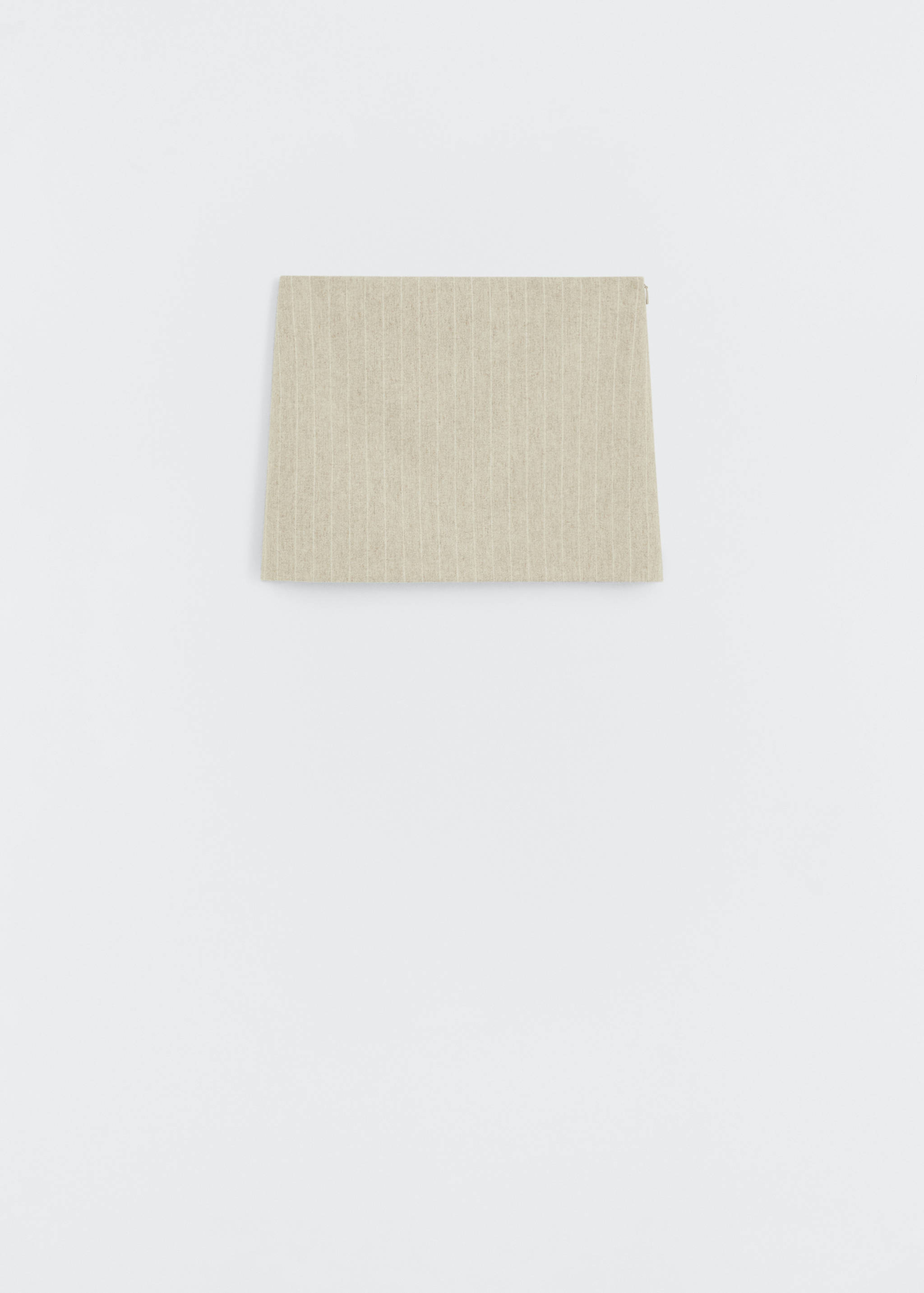 Pinstripe wool skirt - Article without model