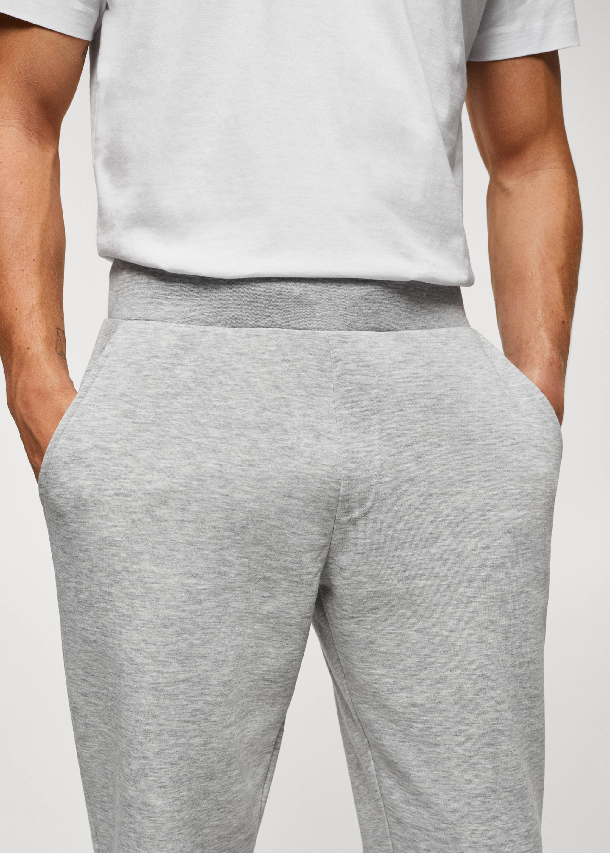 Jogger-Hose aus Baumwolle - Detail des Artikels 1