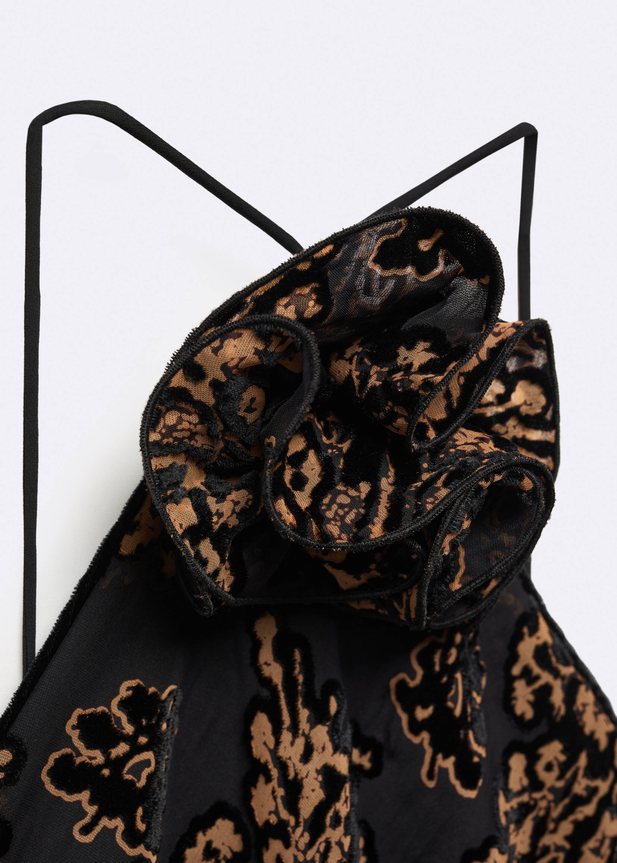 Strukturiertes Jacquard-Kleid - Detail des Artikels 8