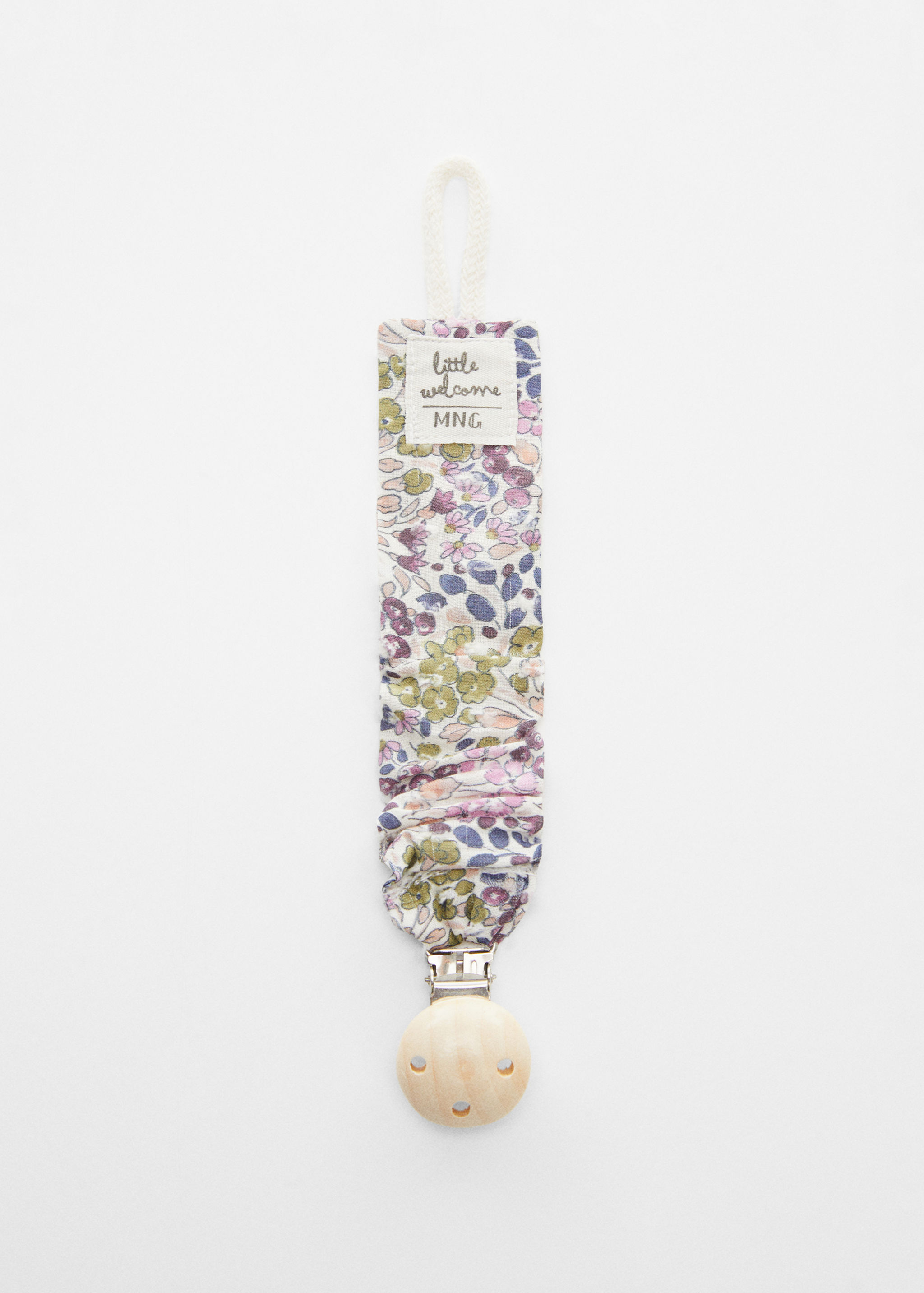 Printed brooch pacifier holder - Medium plane