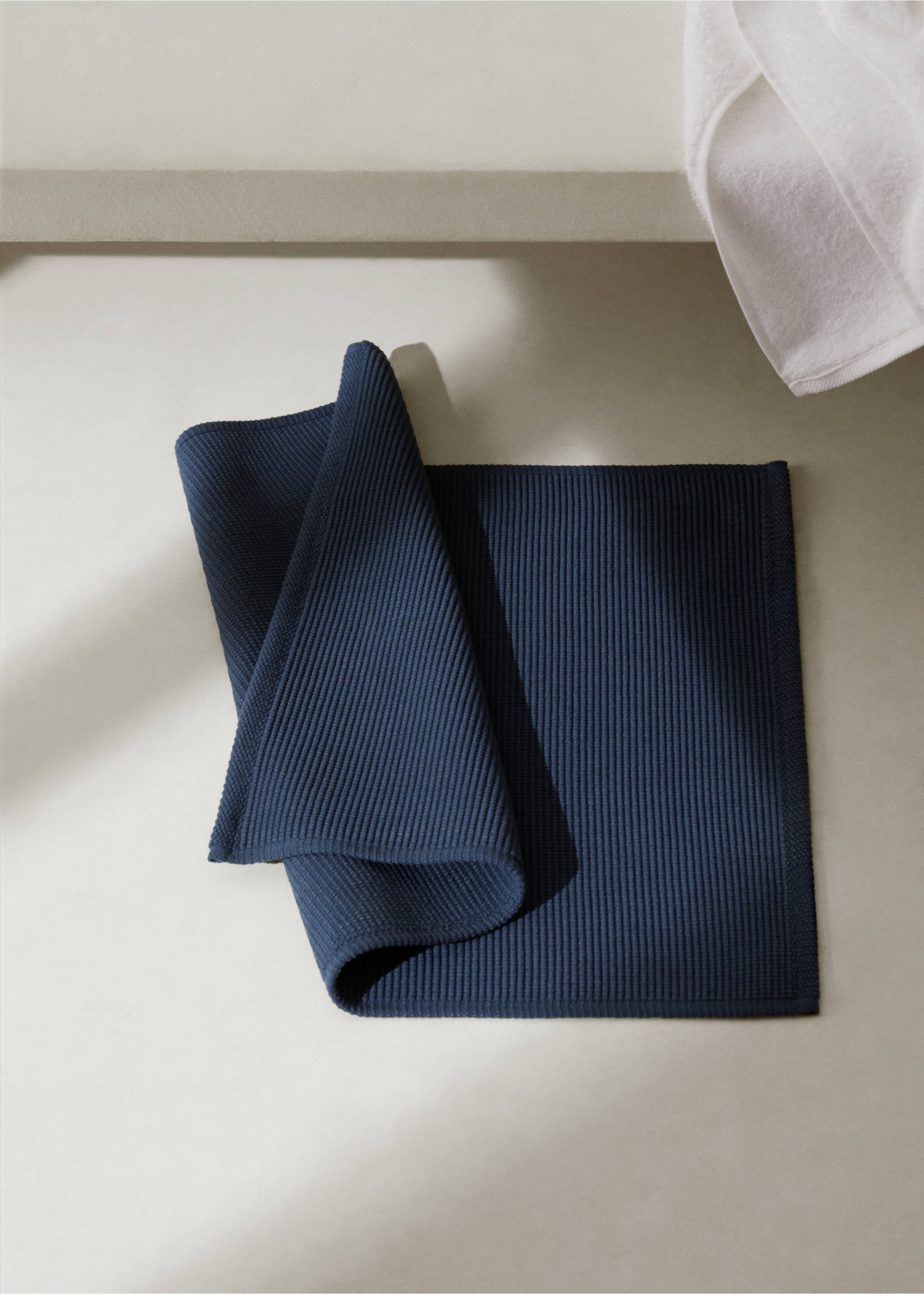 Boucle terry bathmat 50x70cm - General plane, Dark Navy. Ref: 57066318-00.